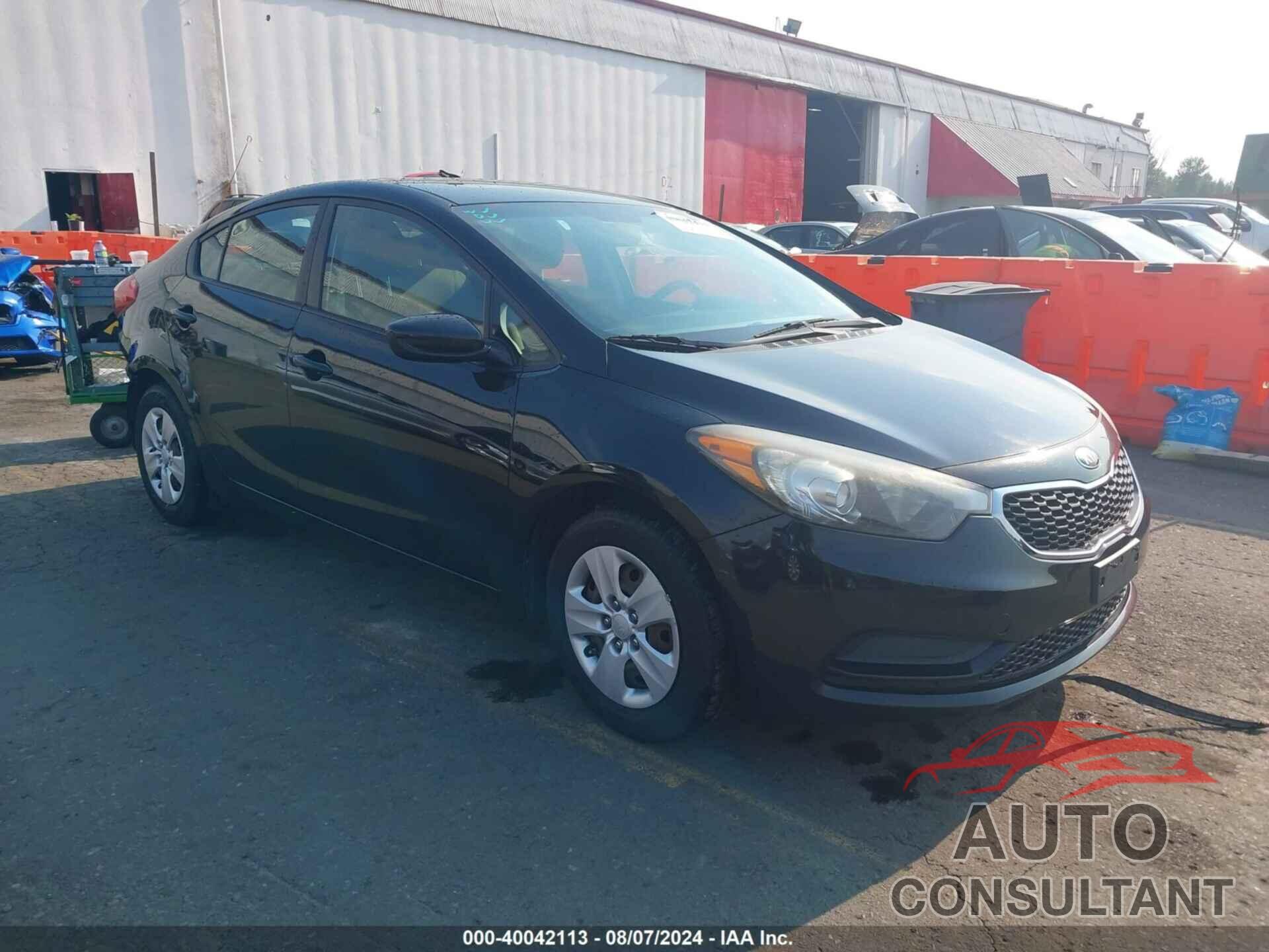 KIA FORTE 2014 - KNAFK4A65E5138686