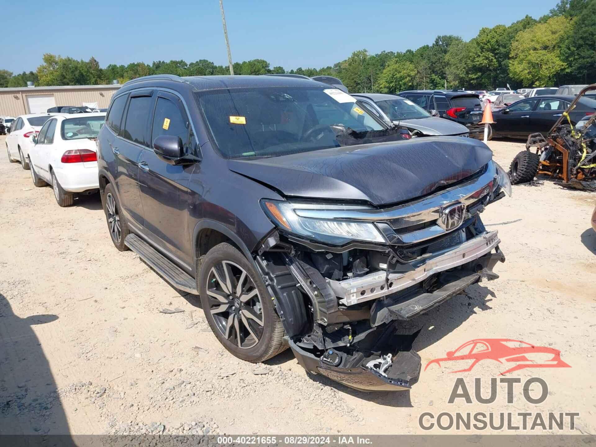 HONDA PILOT 2019 - 5FNYF6H01KB076470