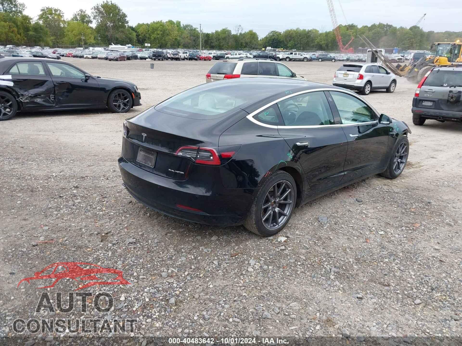 TESLA MODEL 3 2020 - 5YJ3E1EBXLF638955