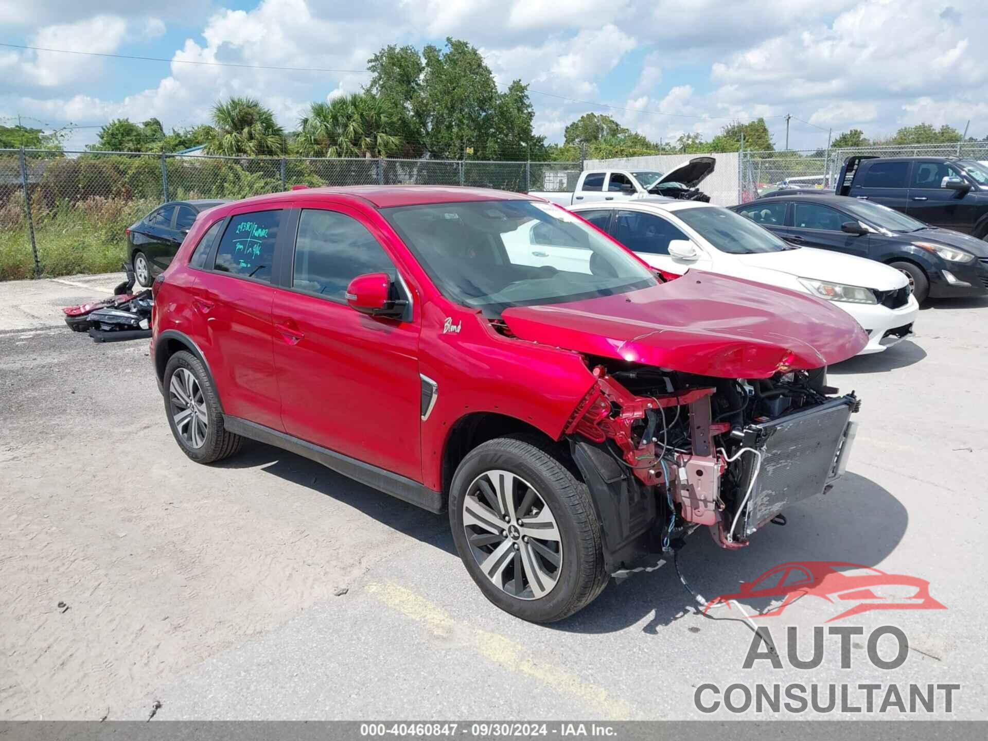 MITSUBISHI OUTLANDER SPORT 2023 - JA4ARUAU7PU014574