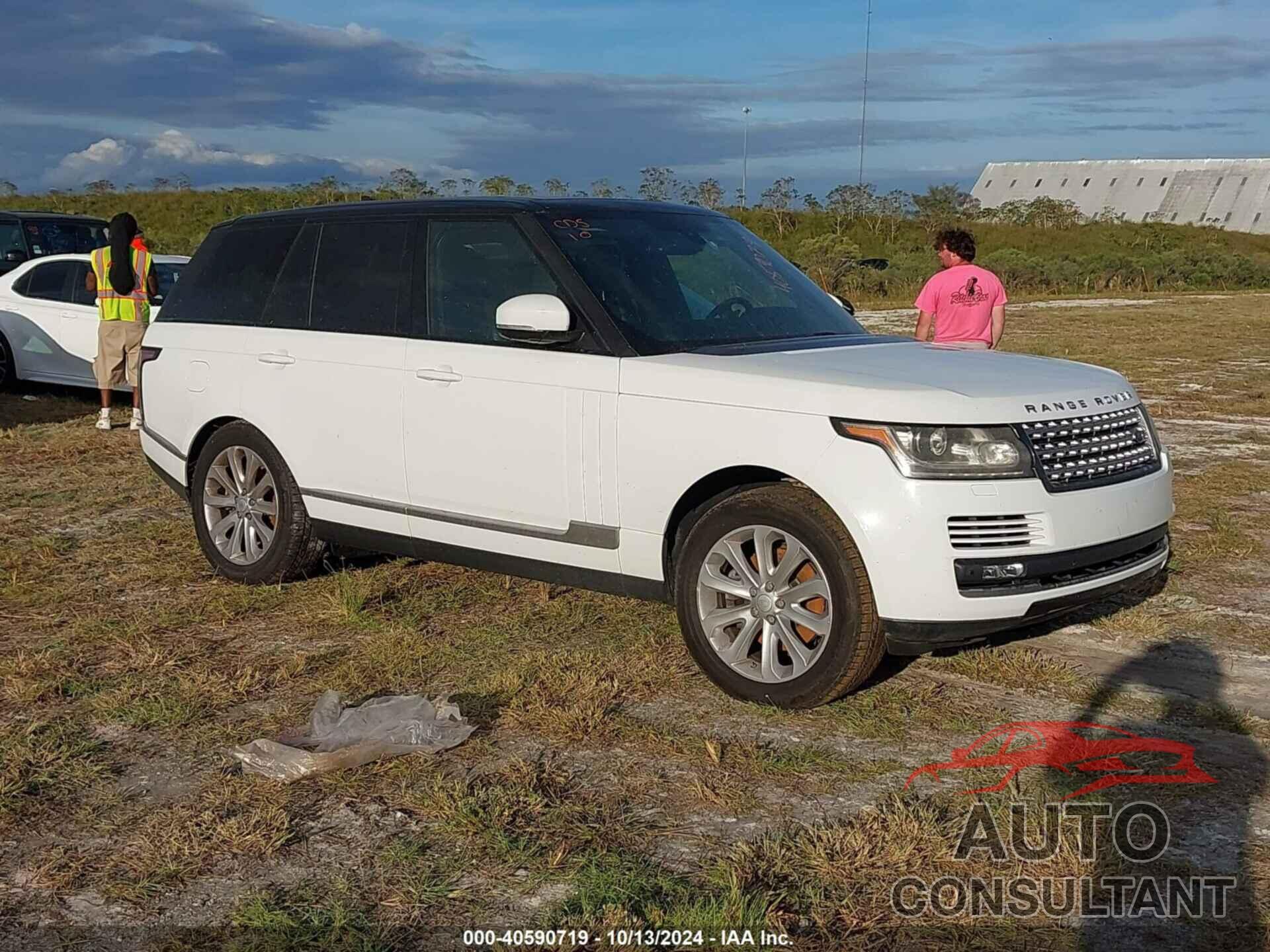 LAND ROVER RANGE ROVER 2016 - SALGS2KF9GA313079