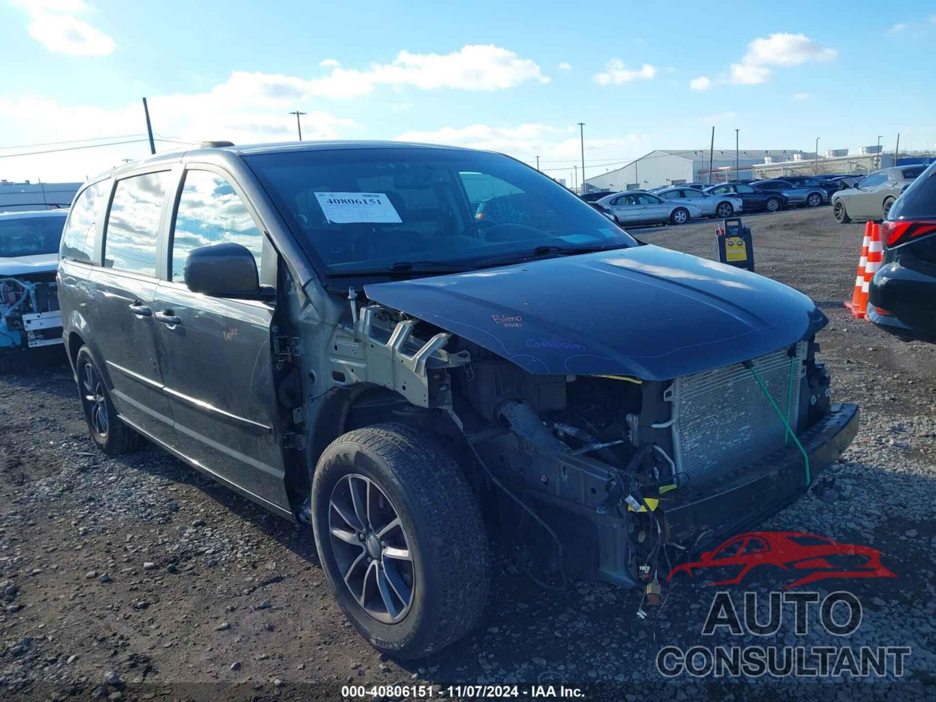 DODGE GRAND CARAVAN 2017 - 2C4RDGCG2HR801124