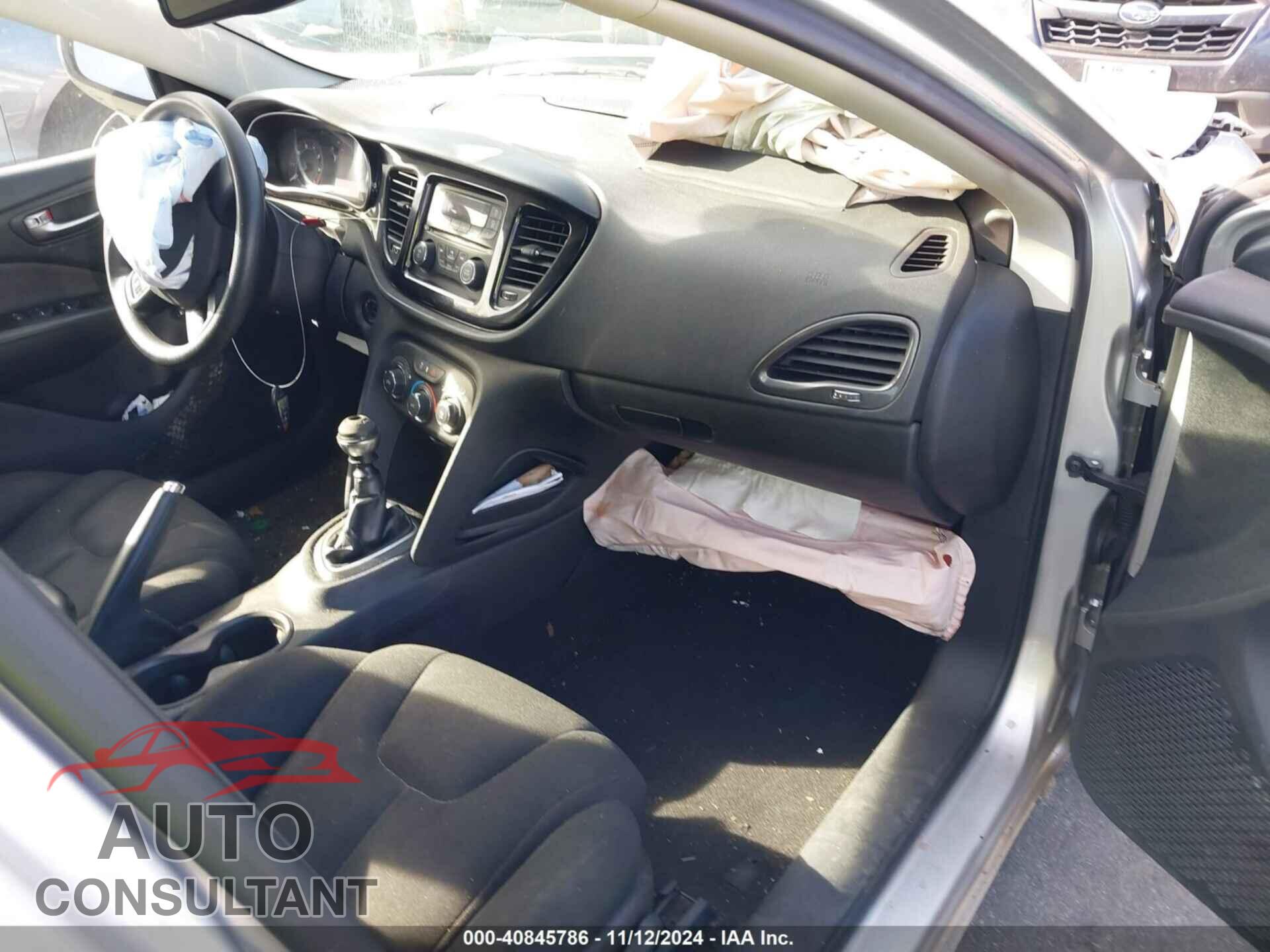 DODGE DART 2013 - 1C3CDFAA5DD175200
