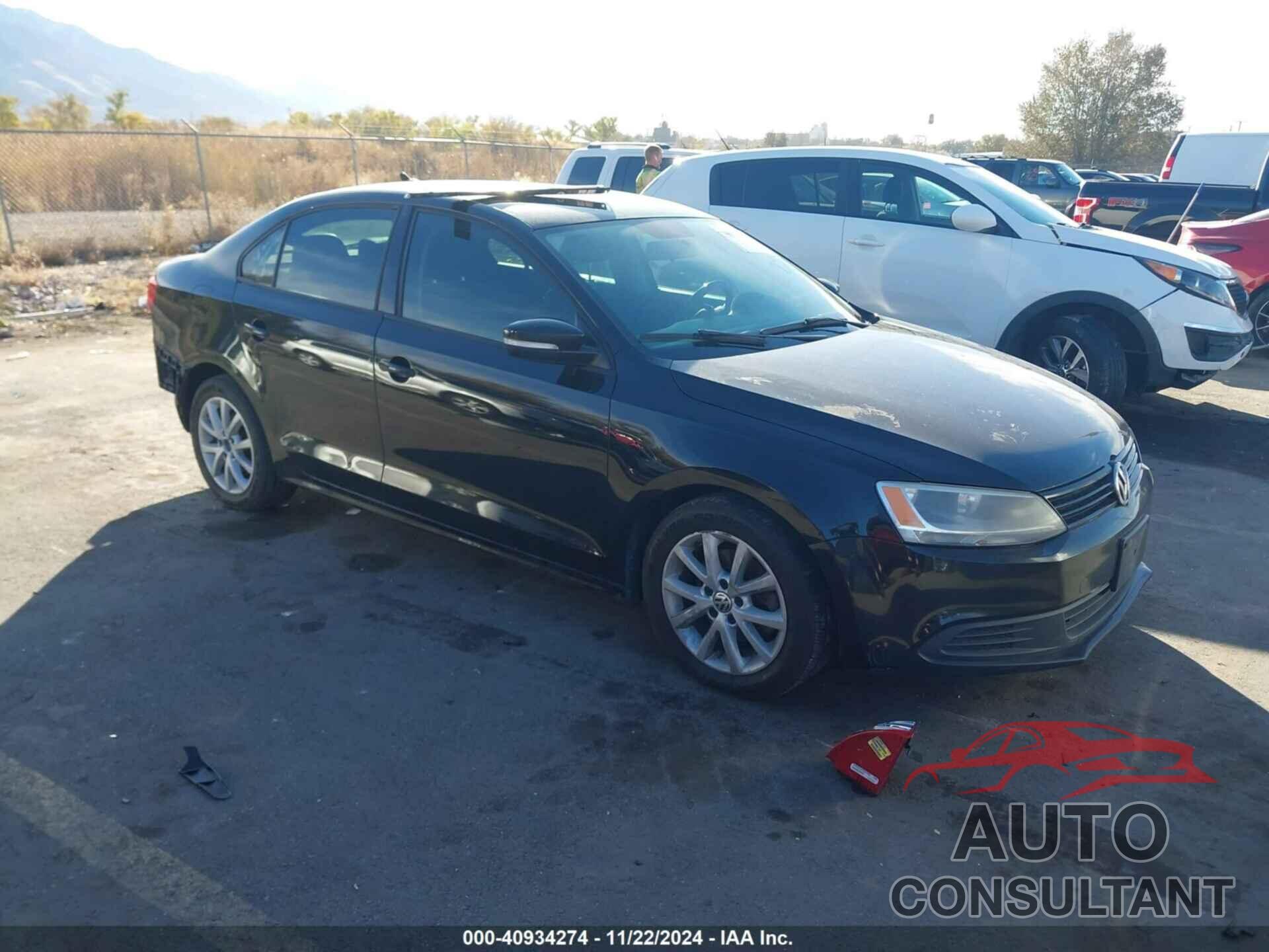 VOLKSWAGEN JETTA 2012 - 3VWDP7AJ2CM063547