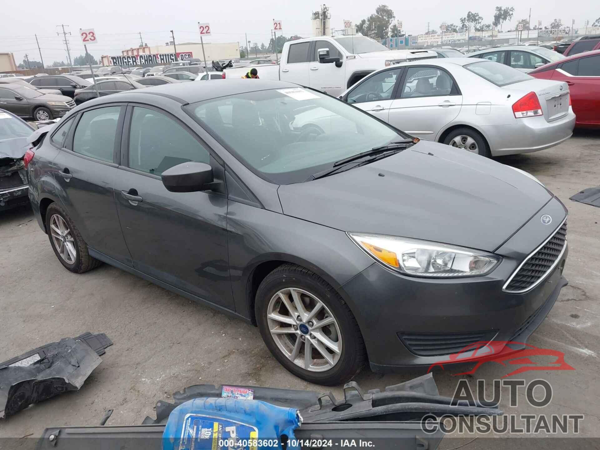 FORD FOCUS 2018 - 1FADP3F27JL295059