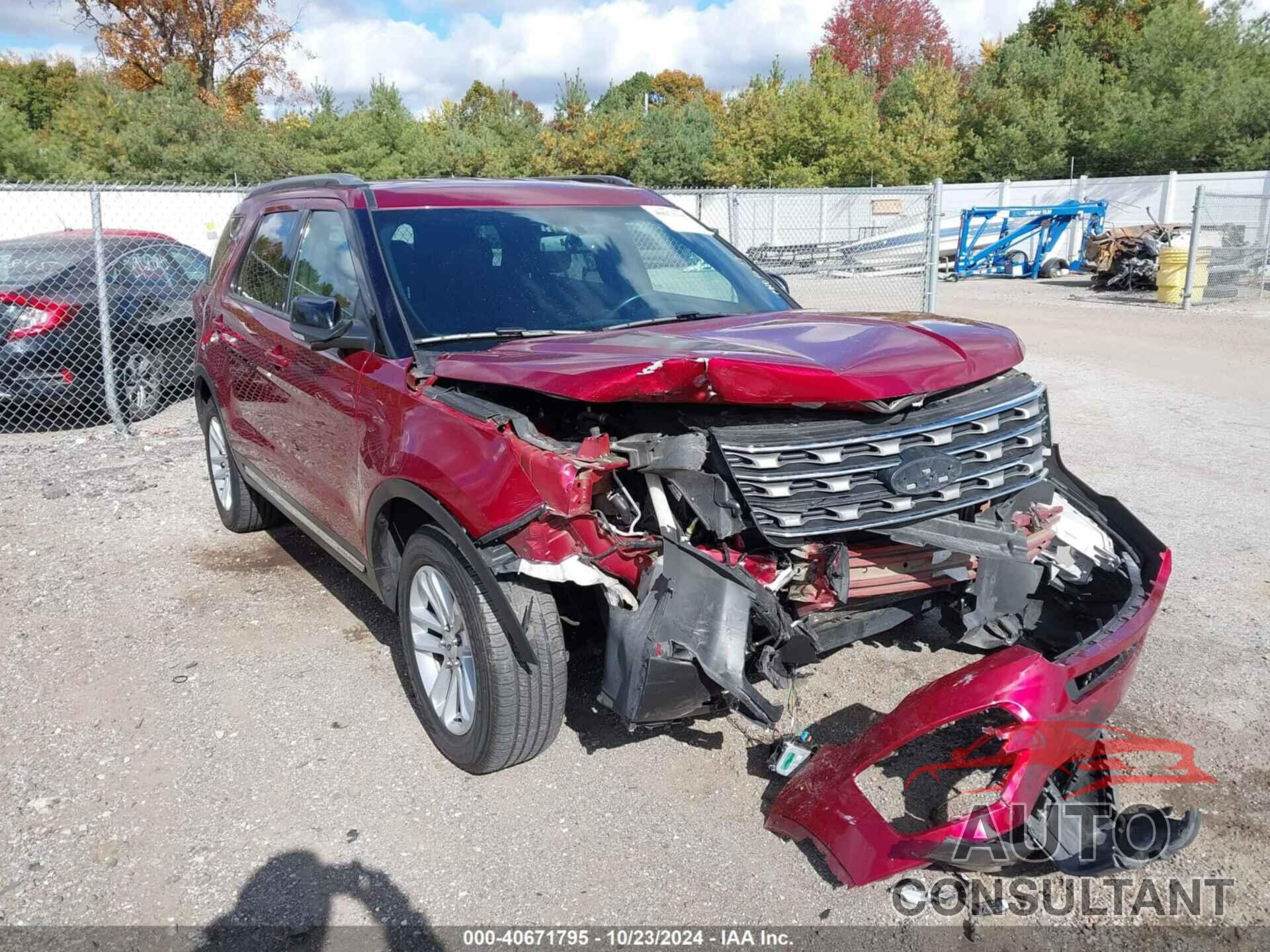 FORD EXPLORER 2017 - 1FM5K7D86HGD80646