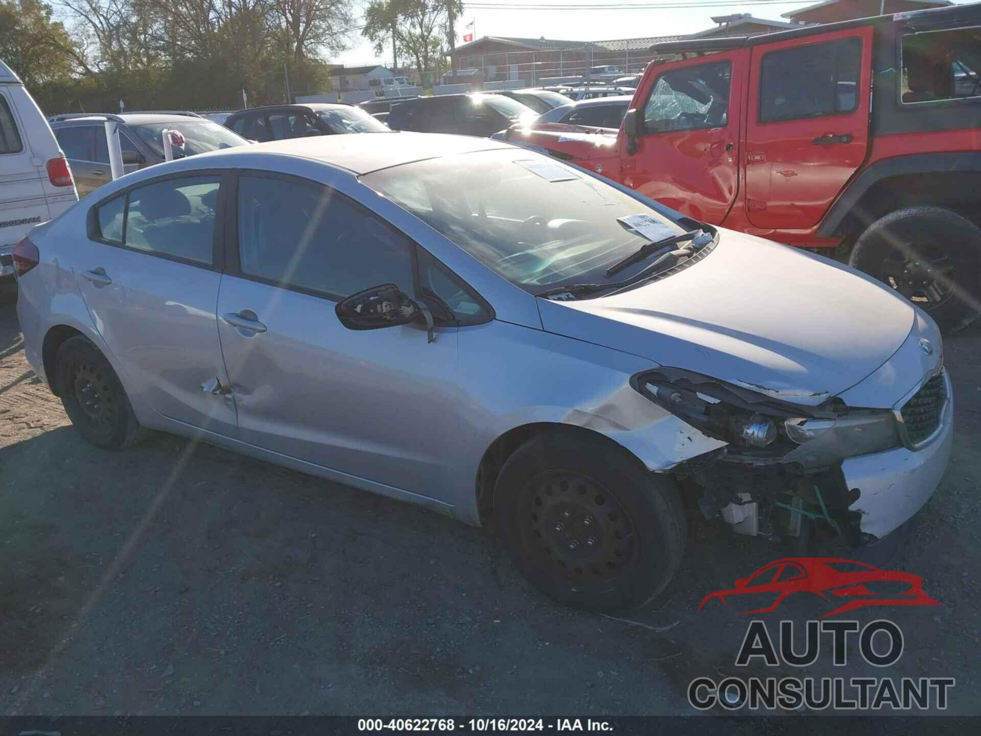KIA FORTE 2017 - 3KPFK4A7XHE052908