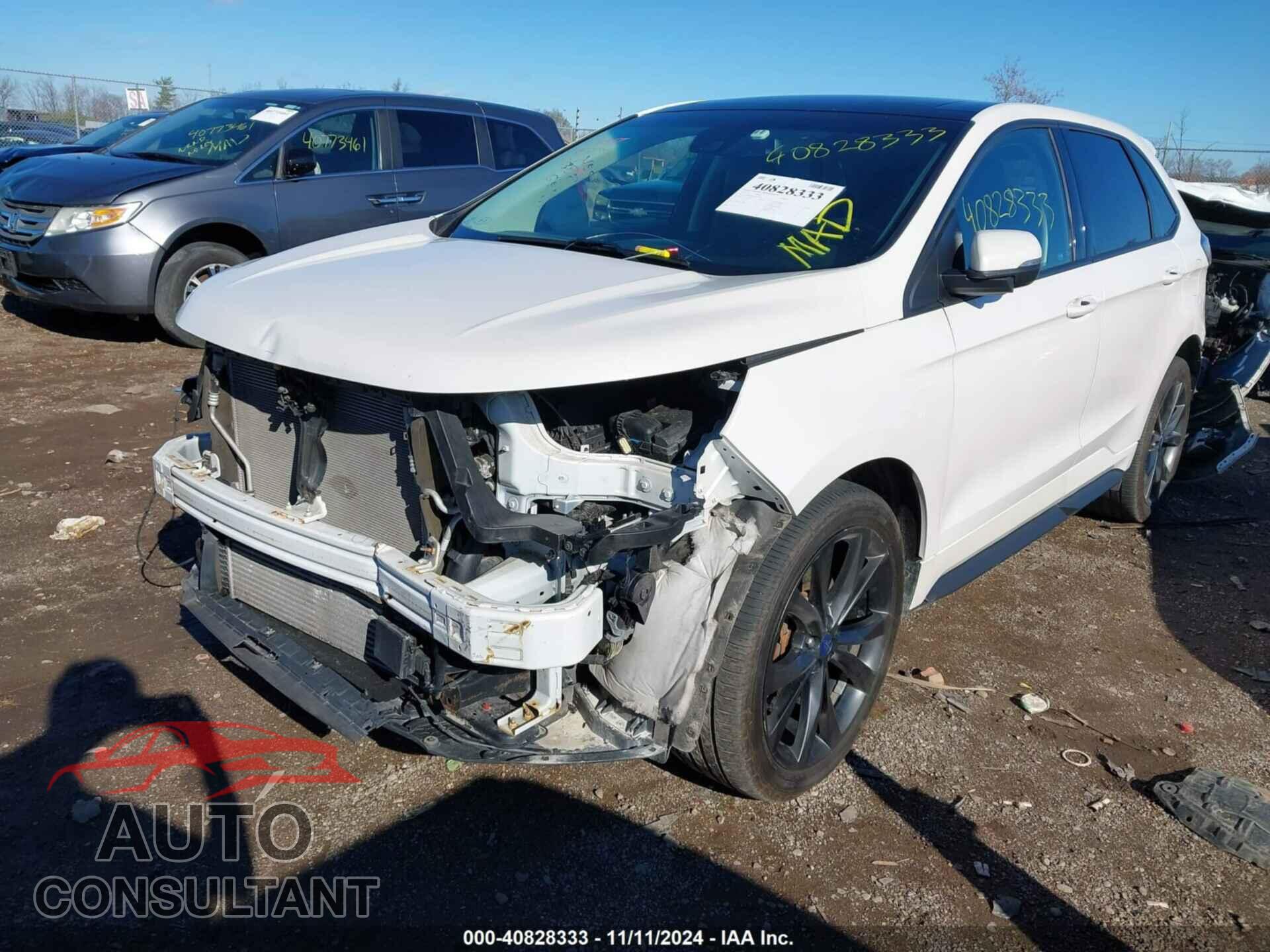 FORD EDGE 2015 - 2FMTK4AP5FBC25611