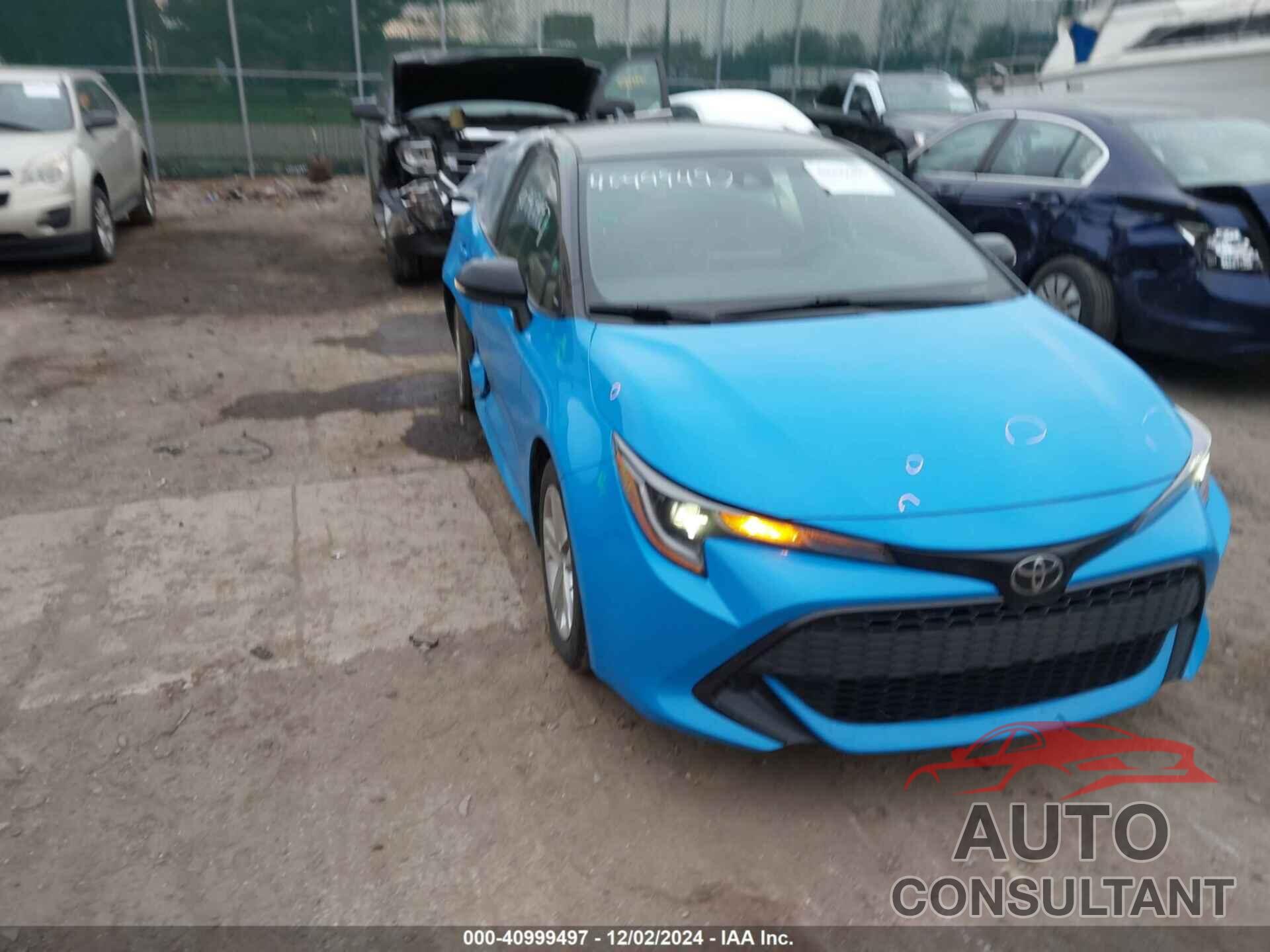 TOYOTA COROLLA 2020 - JTND4RBE6L3082074