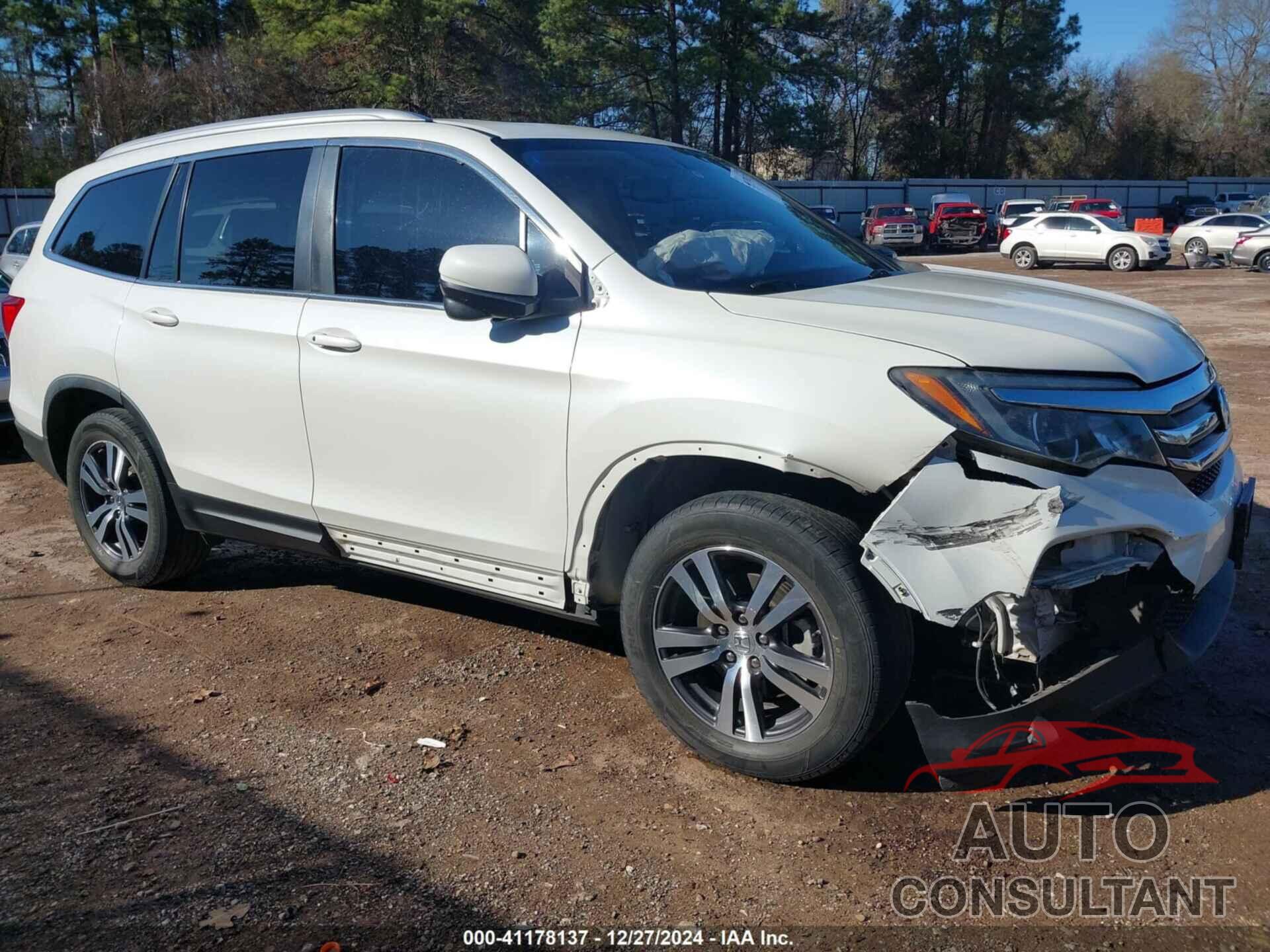 HONDA PILOT 2016 - 5FNYF5H84GB038481