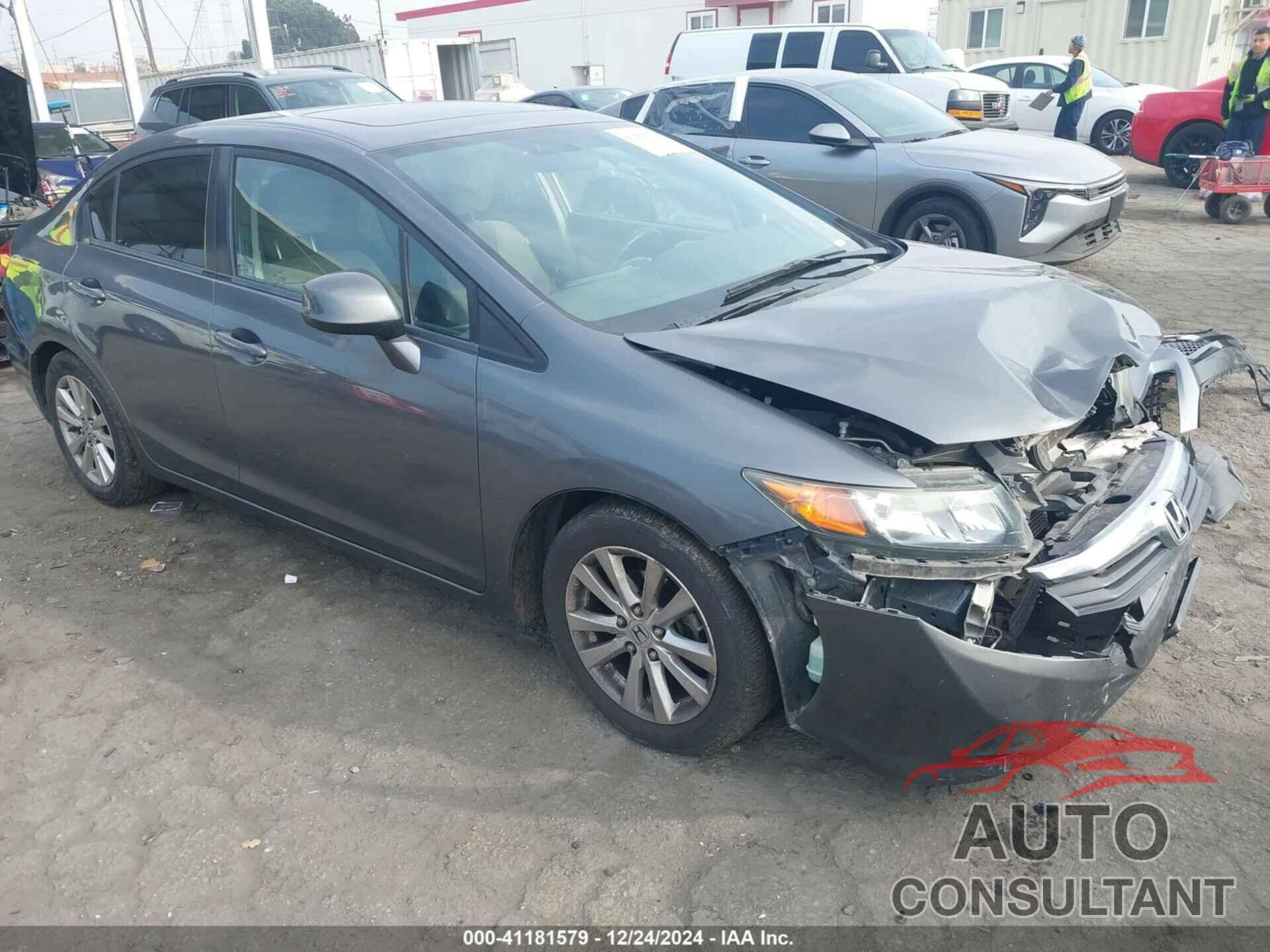 HONDA CIVIC 2012 - 19XFB2F89CE325951