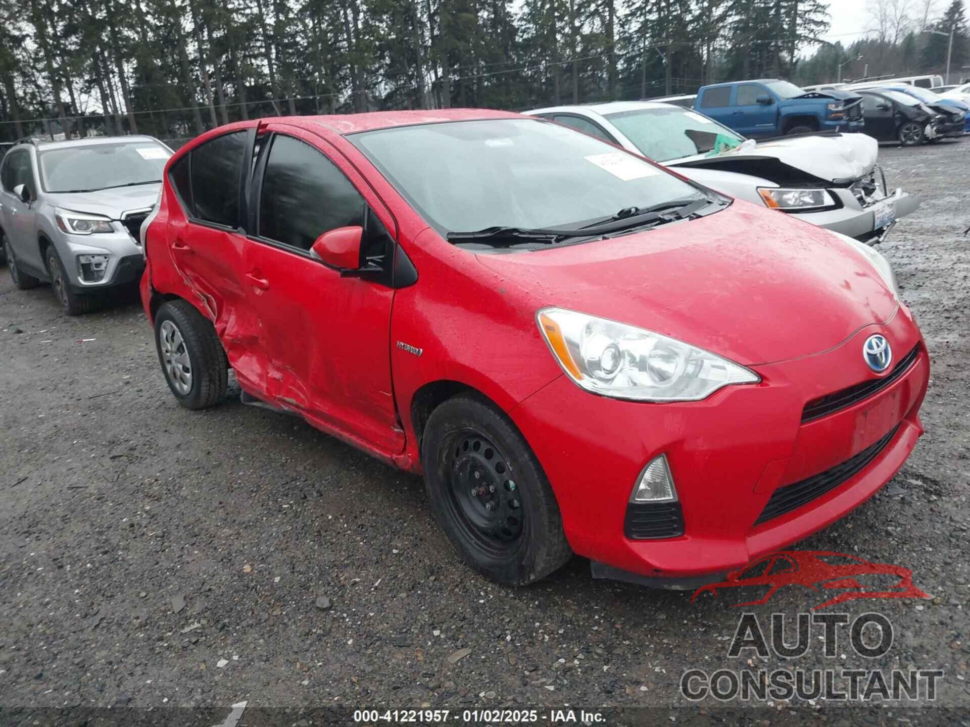 TOYOTA PRIUS C 2013 - JTDKDTB38D1528066