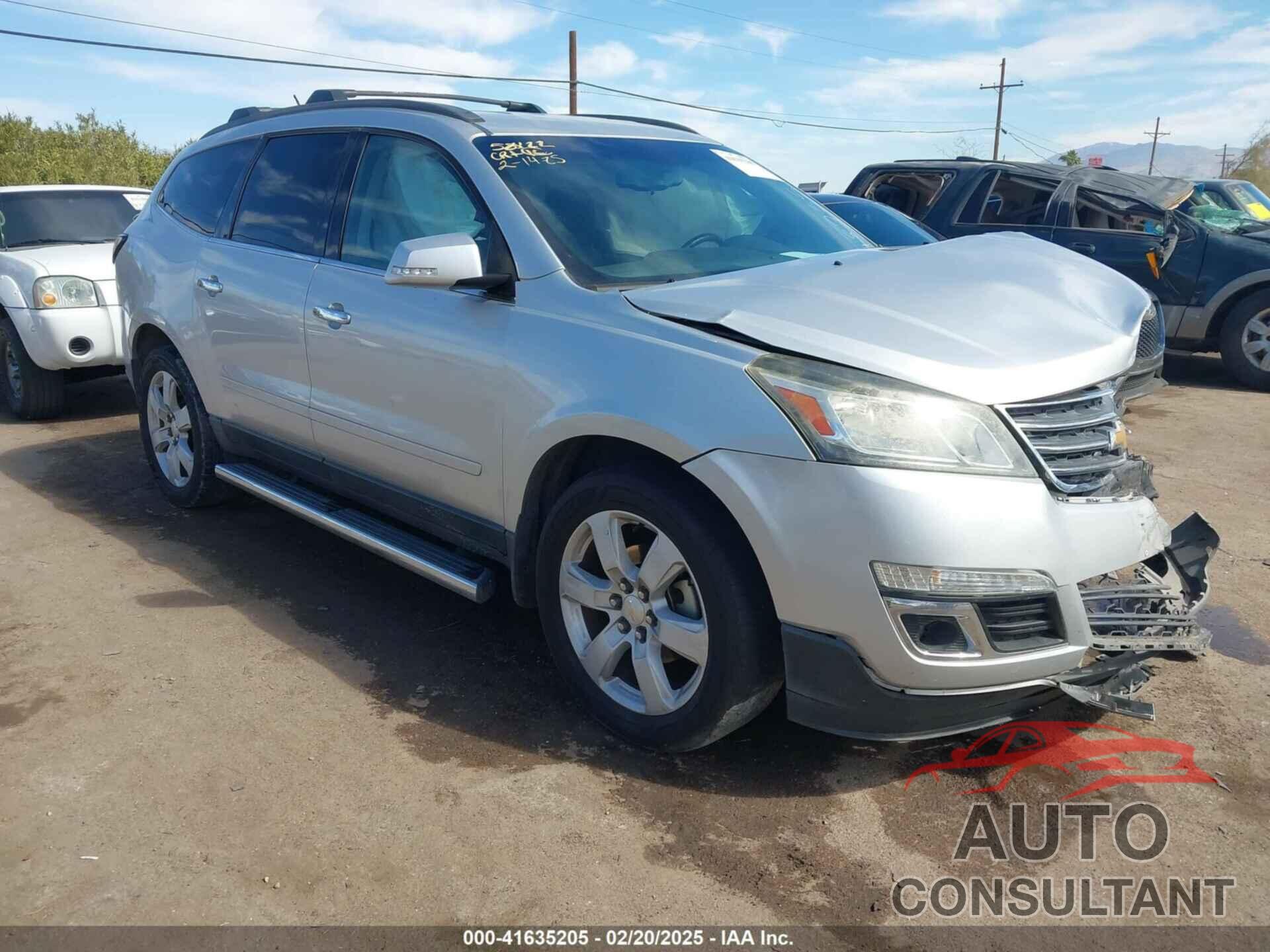 CHEVROLET TRAVERSE 2016 - 1GNKRGKD4GJ187553
