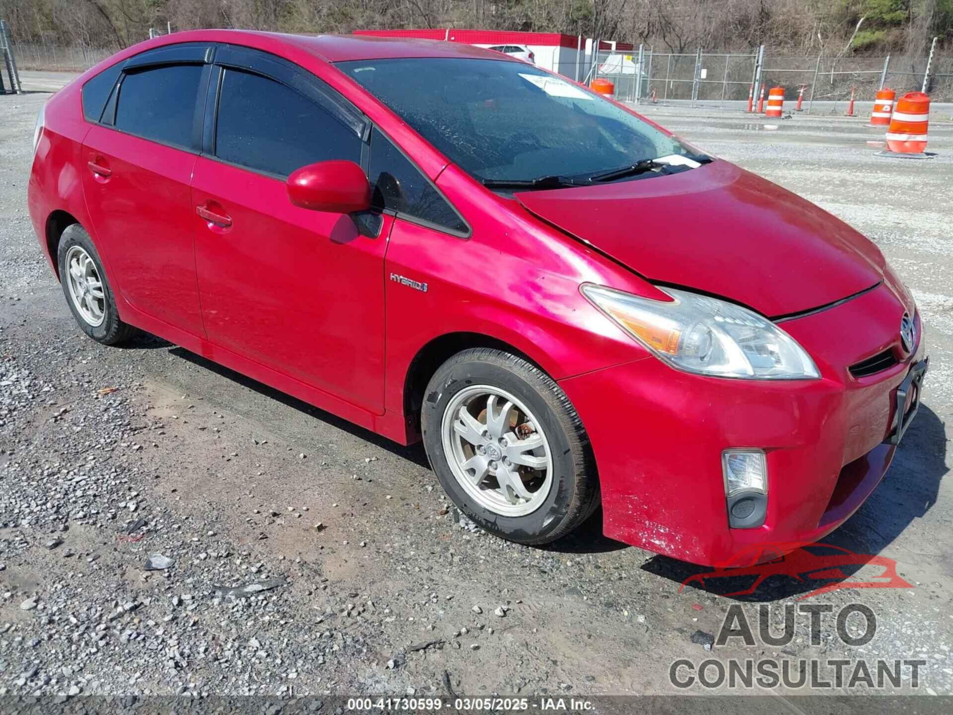 TOYOTA PRIUS 2011 - JTDKN3DU9B0319991