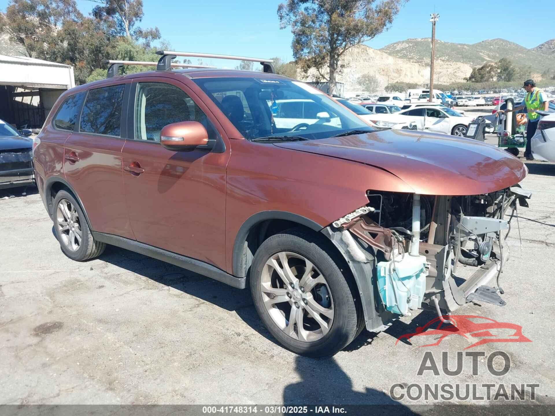 MITSUBISHI OUTLANDER 2015 - JA4AD3A32FZ003726