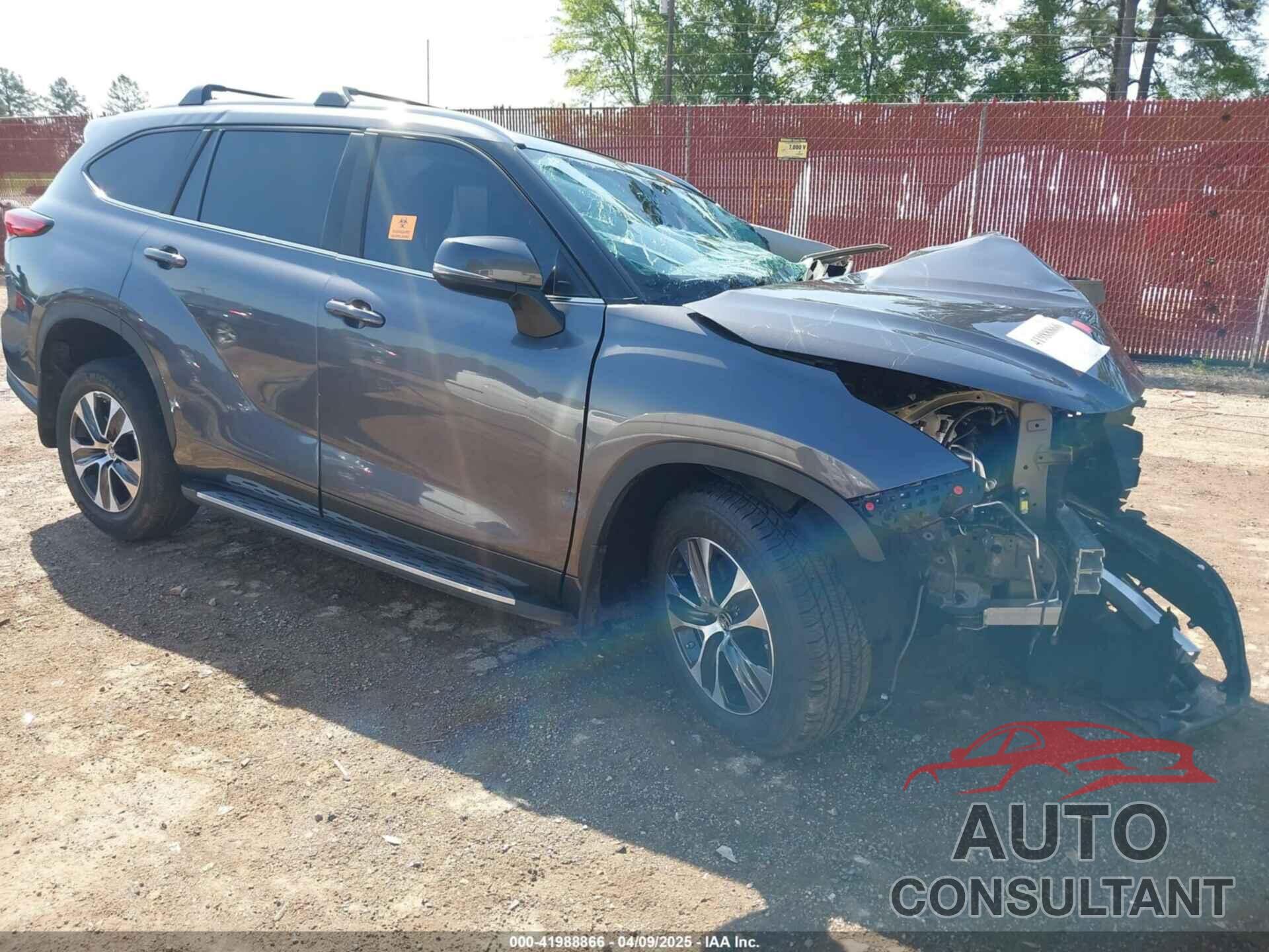 TOYOTA HIGHLANDER 2023 - 5TDKDRAH2PS045857
