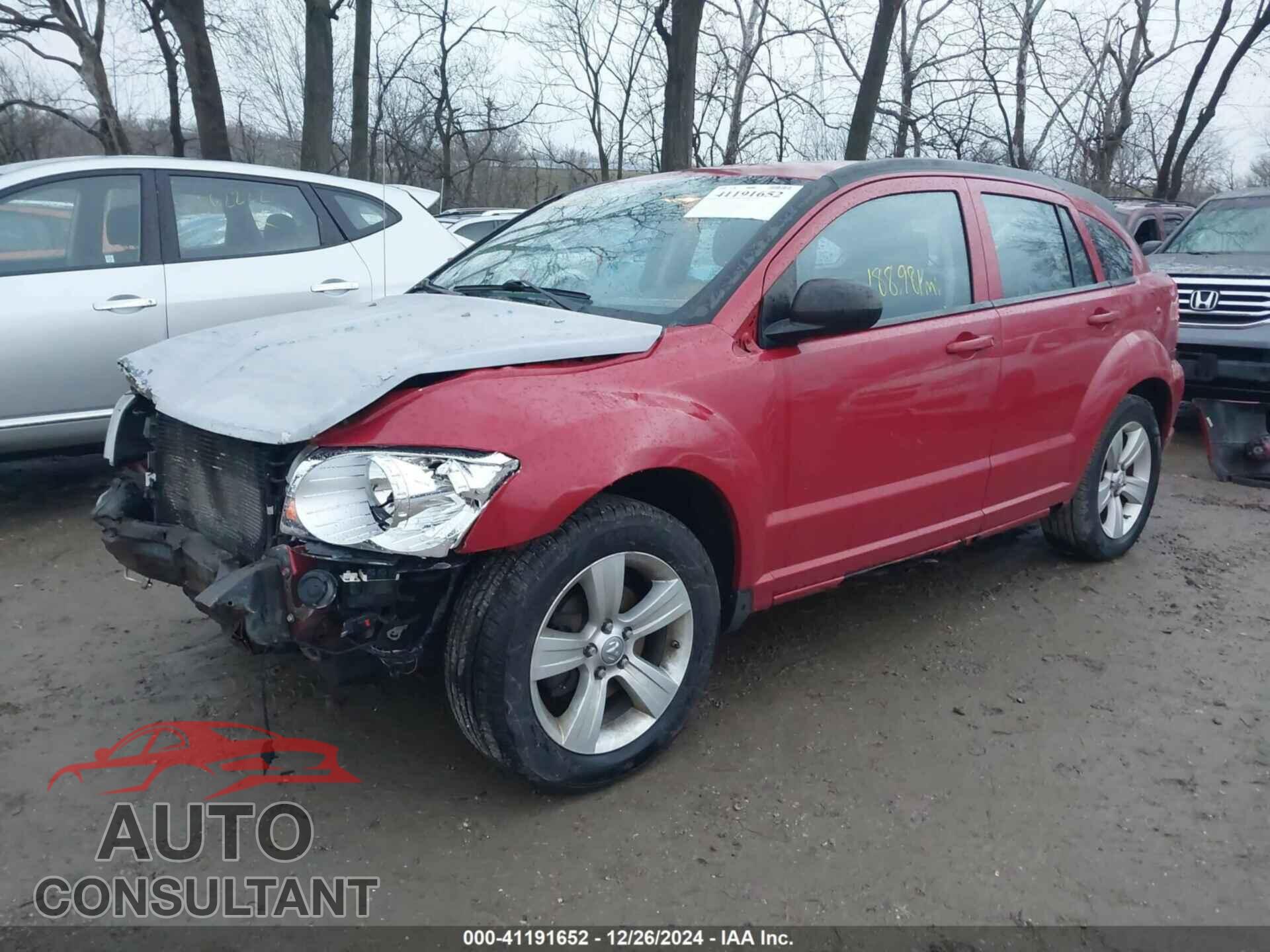 DODGE CALIBER 2012 - 1C3CDWDA8CD535019