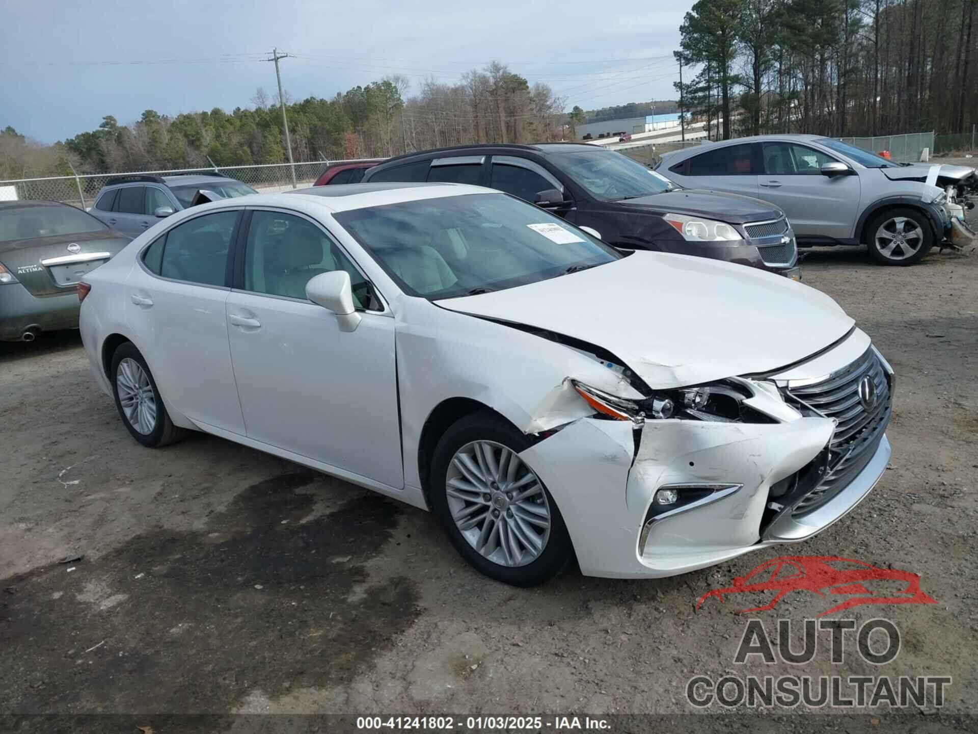 LEXUS ES 350 2017 - 58ABK1GGXHU043703