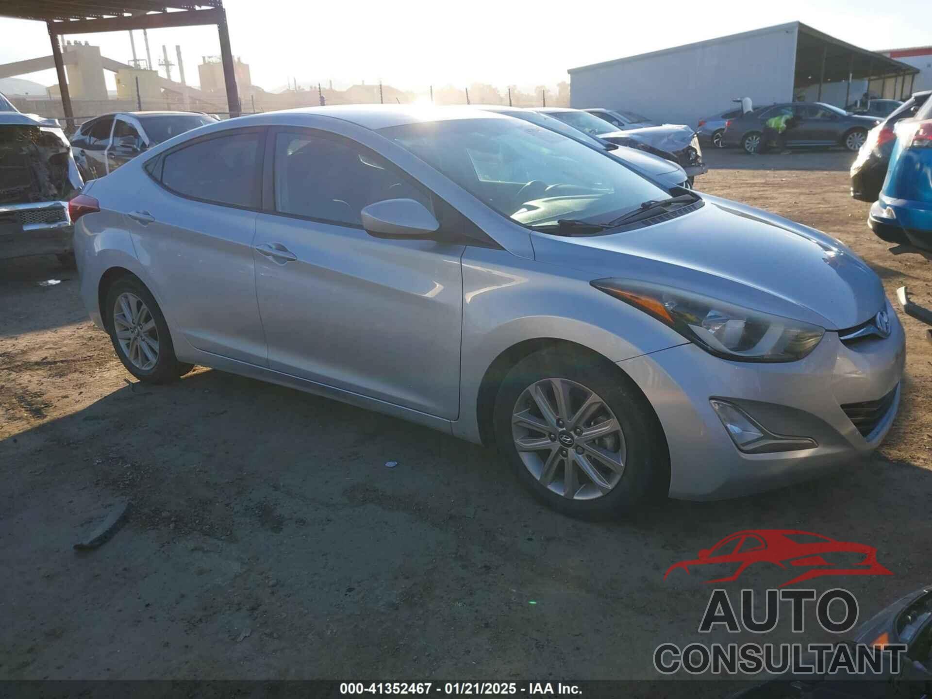 HYUNDAI ELANTRA 2014 - 5NPDH4AE9EH499435