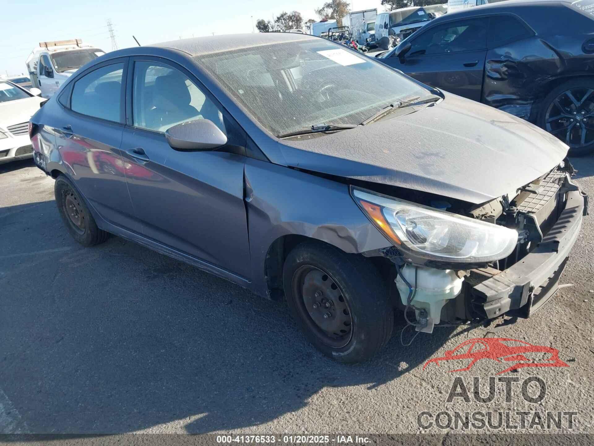 HYUNDAI ACCENT 2016 - KMHCT4AE7GU963756