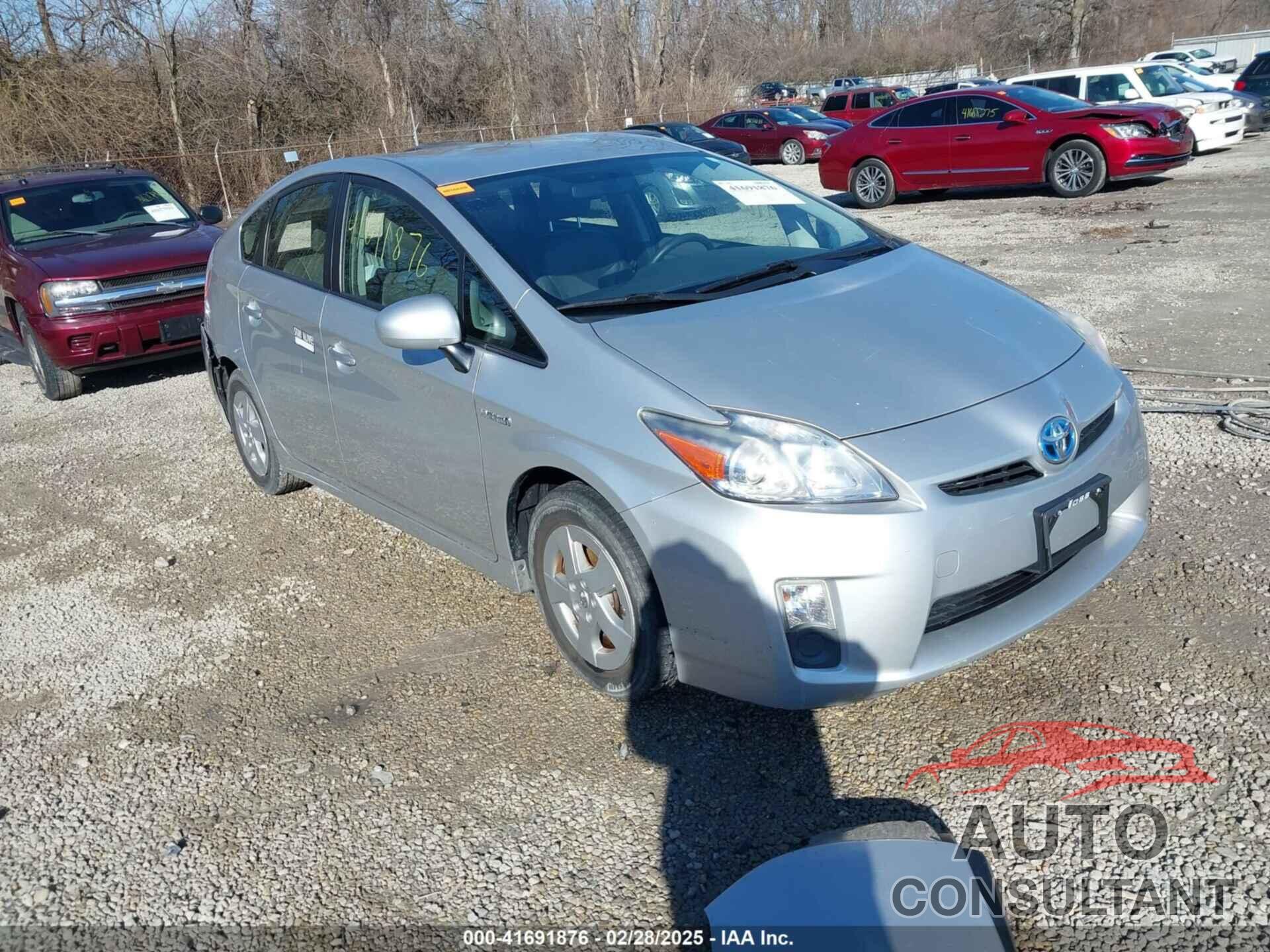 TOYOTA PRIUS 2011 - JTDKN3DU2B0305723