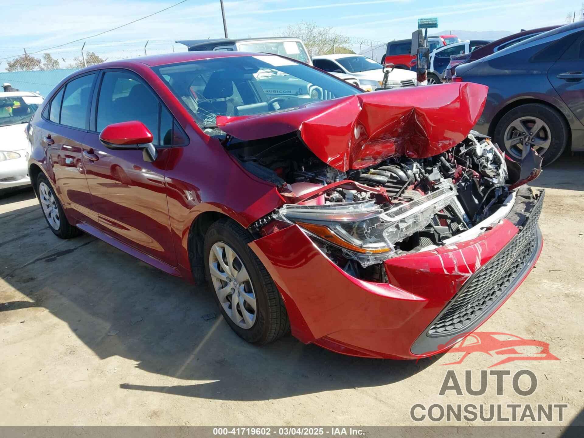 TOYOTA COROLLA 2022 - JTDEPMAE3NJ232547