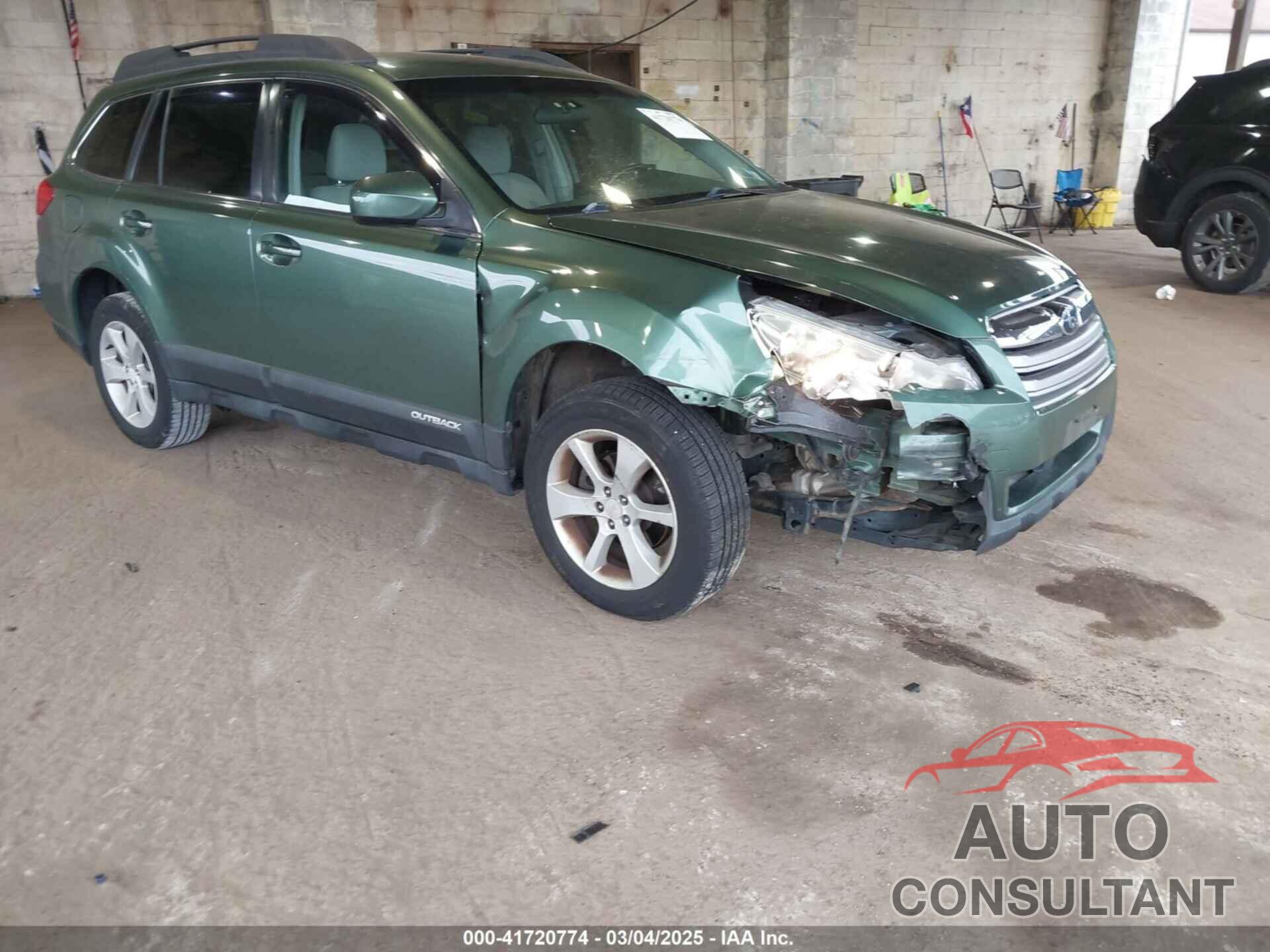 SUBARU OUTBACK 2014 - 4S4BRBCC7E3278797