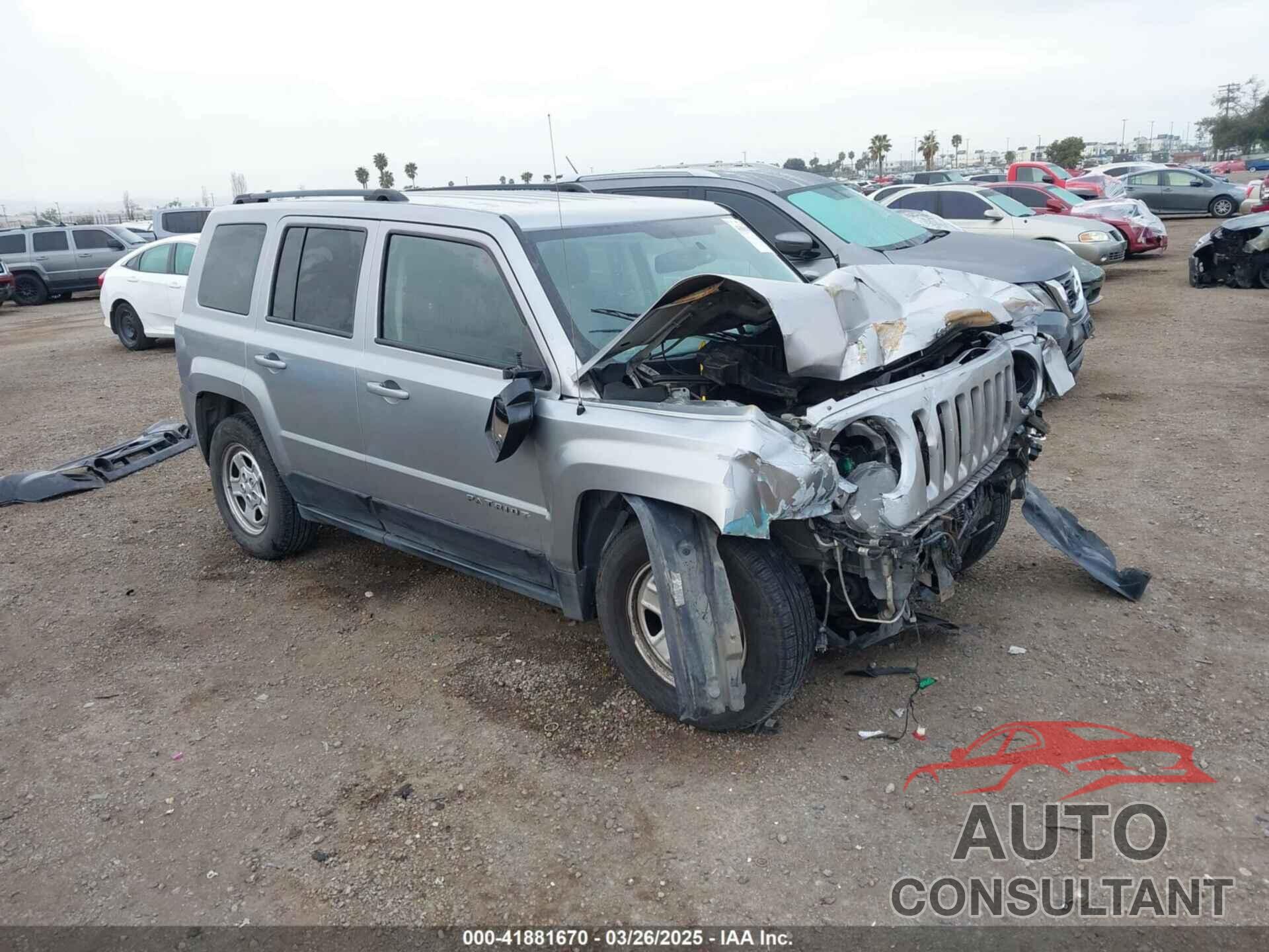 JEEP PATRIOT 2016 - 1C4NJPBB6GD748930