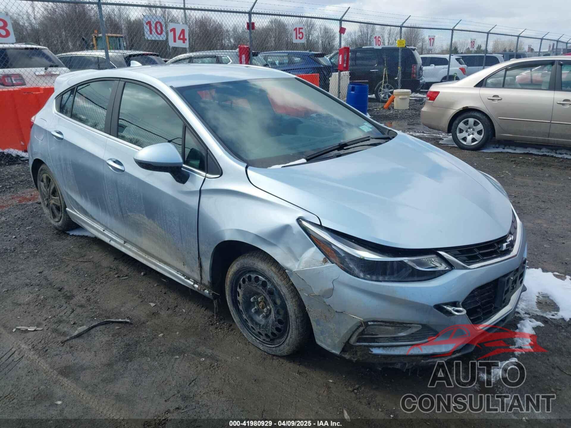CHEVROLET CRUZE 2018 - 3G1BG6SE3JS519322