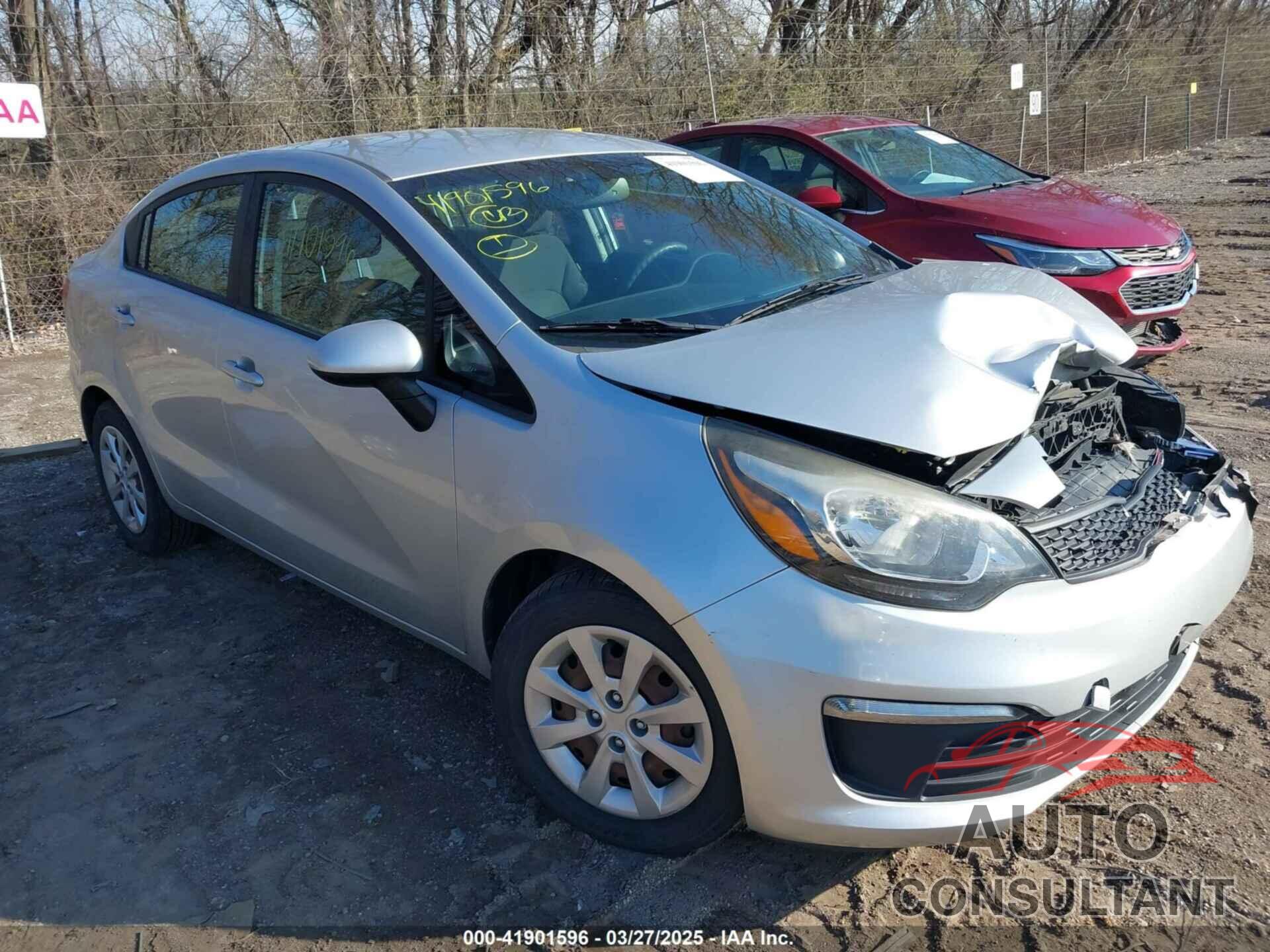 KIA RIO 2016 - KNADM4A38G6669501