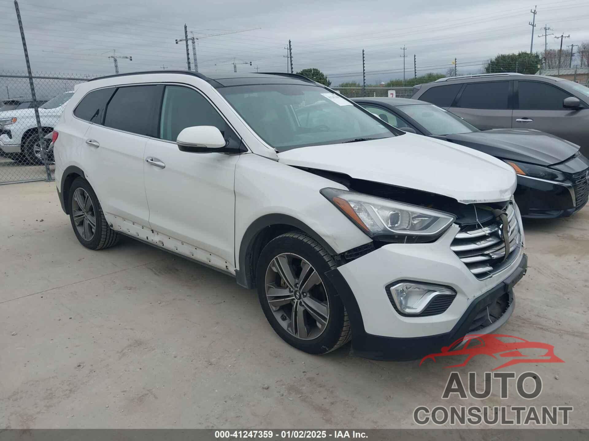 HYUNDAI SANTA FE 2014 - KM8SR4HF3EU035173