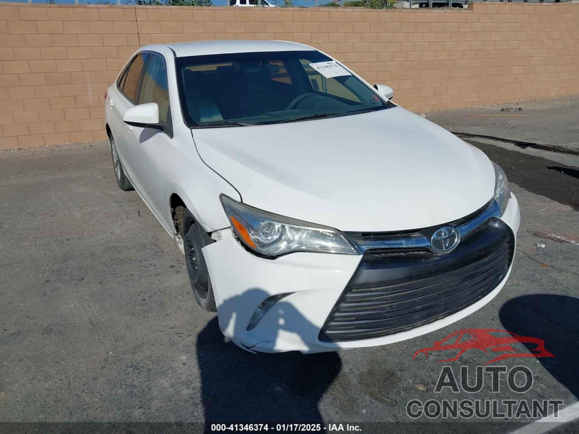 TOYOTA CAMRY 2016 - 4T4BF1FK4GR526156