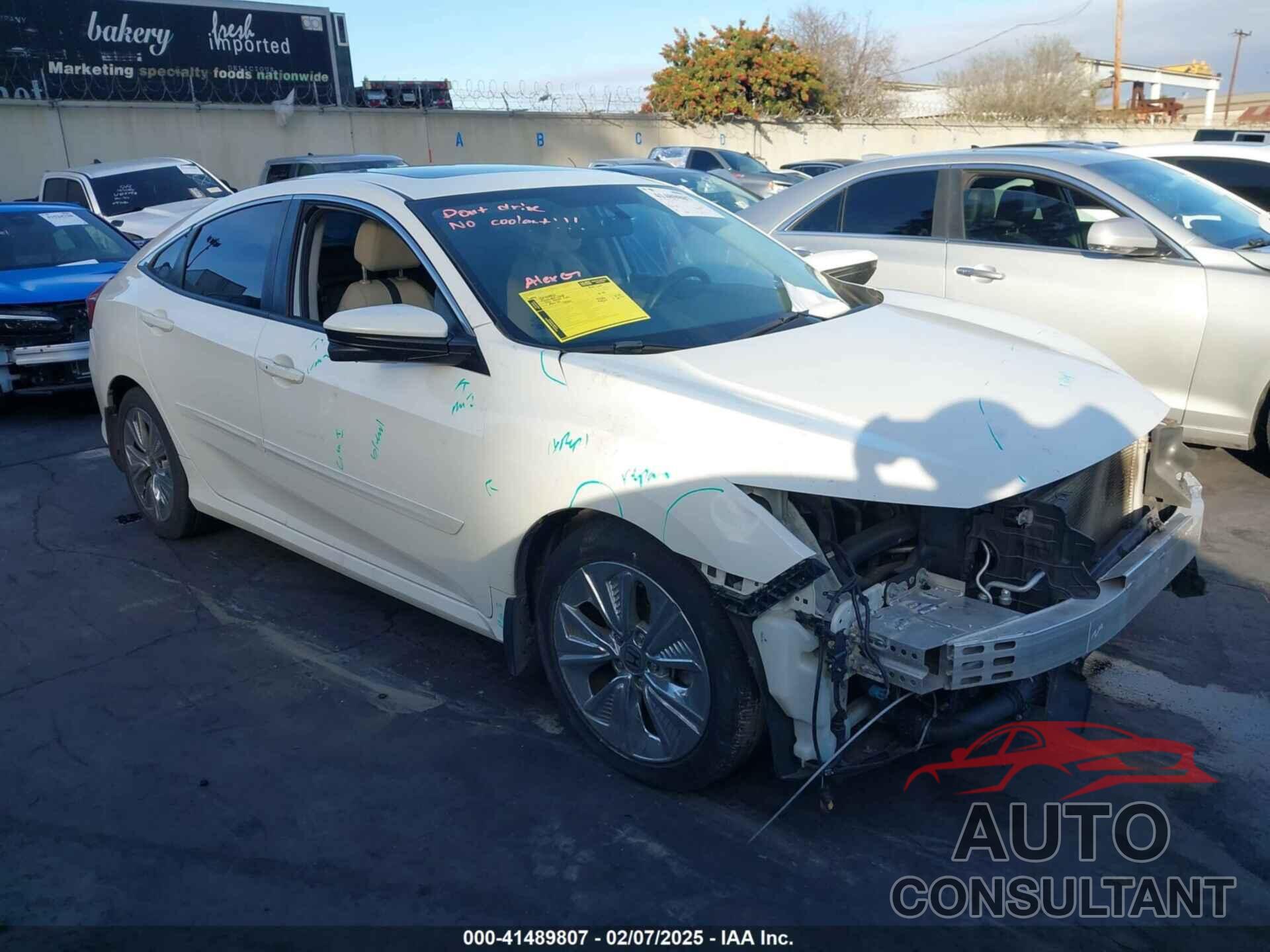 HONDA CIVIC 2016 - 2HGFC1F30GH638104