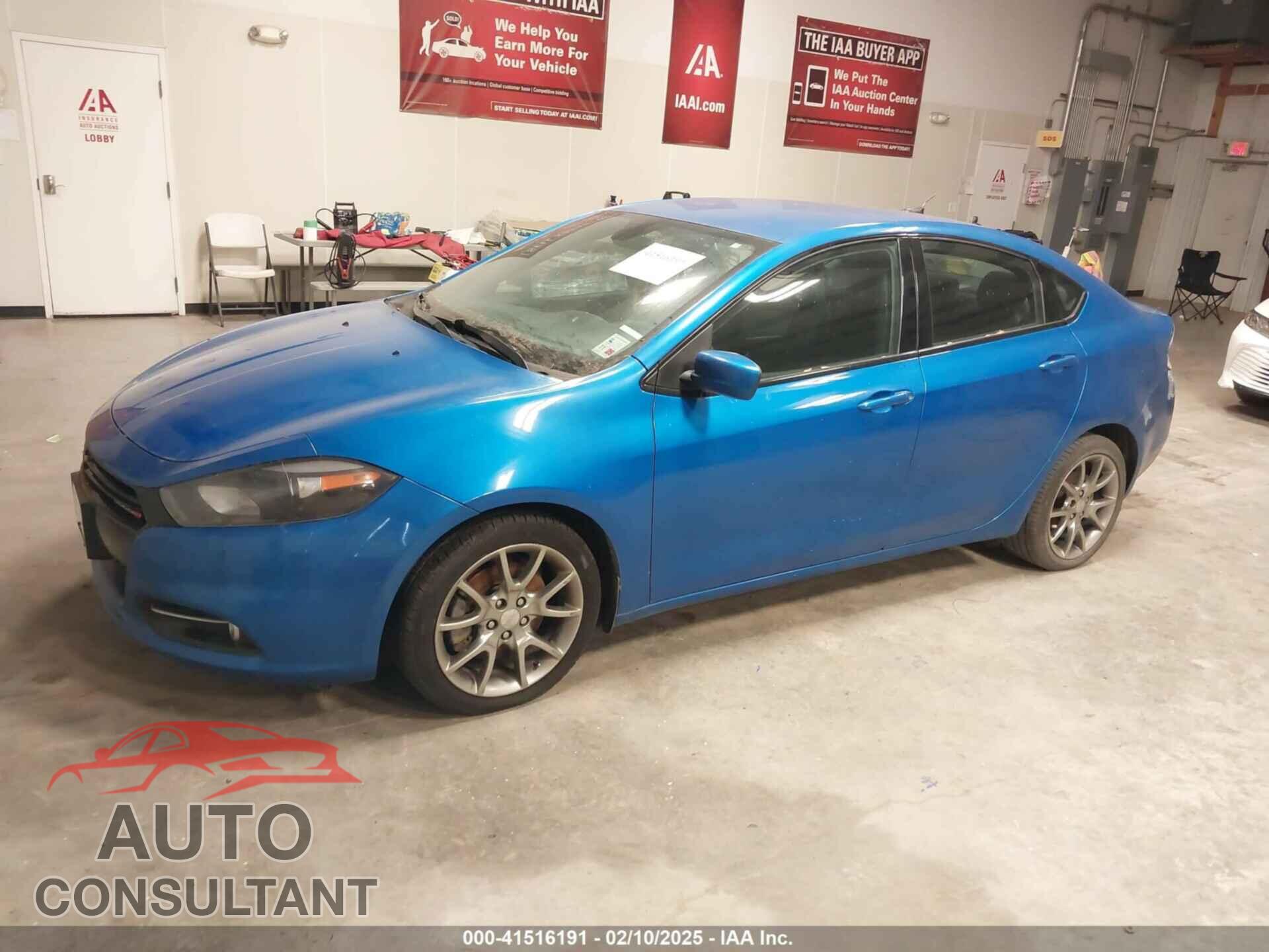 DODGE DART 2015 - 1C3CDFBB2FD174242