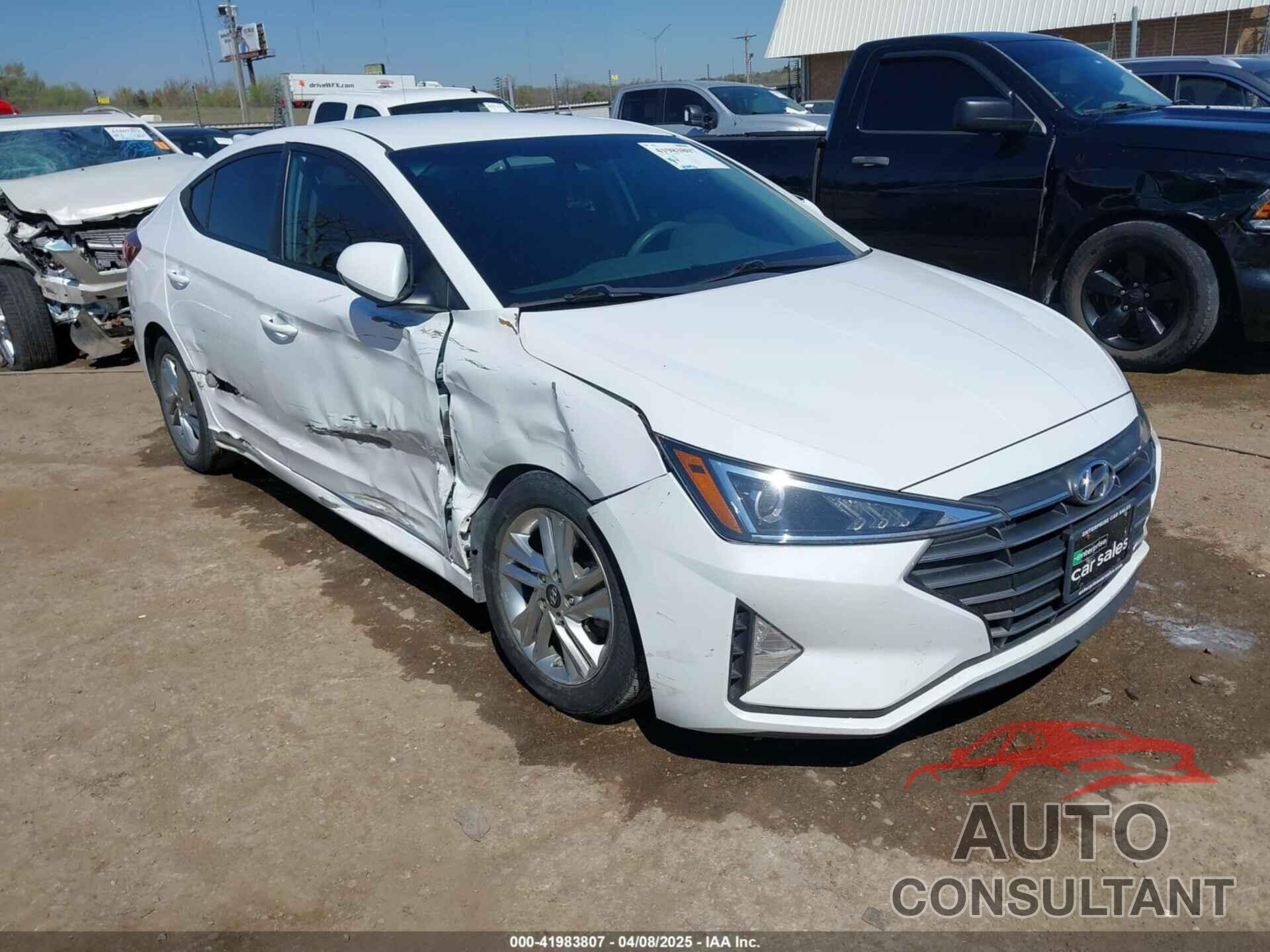 HYUNDAI ELANTRA 2020 - 5NPD84LF9LH579191
