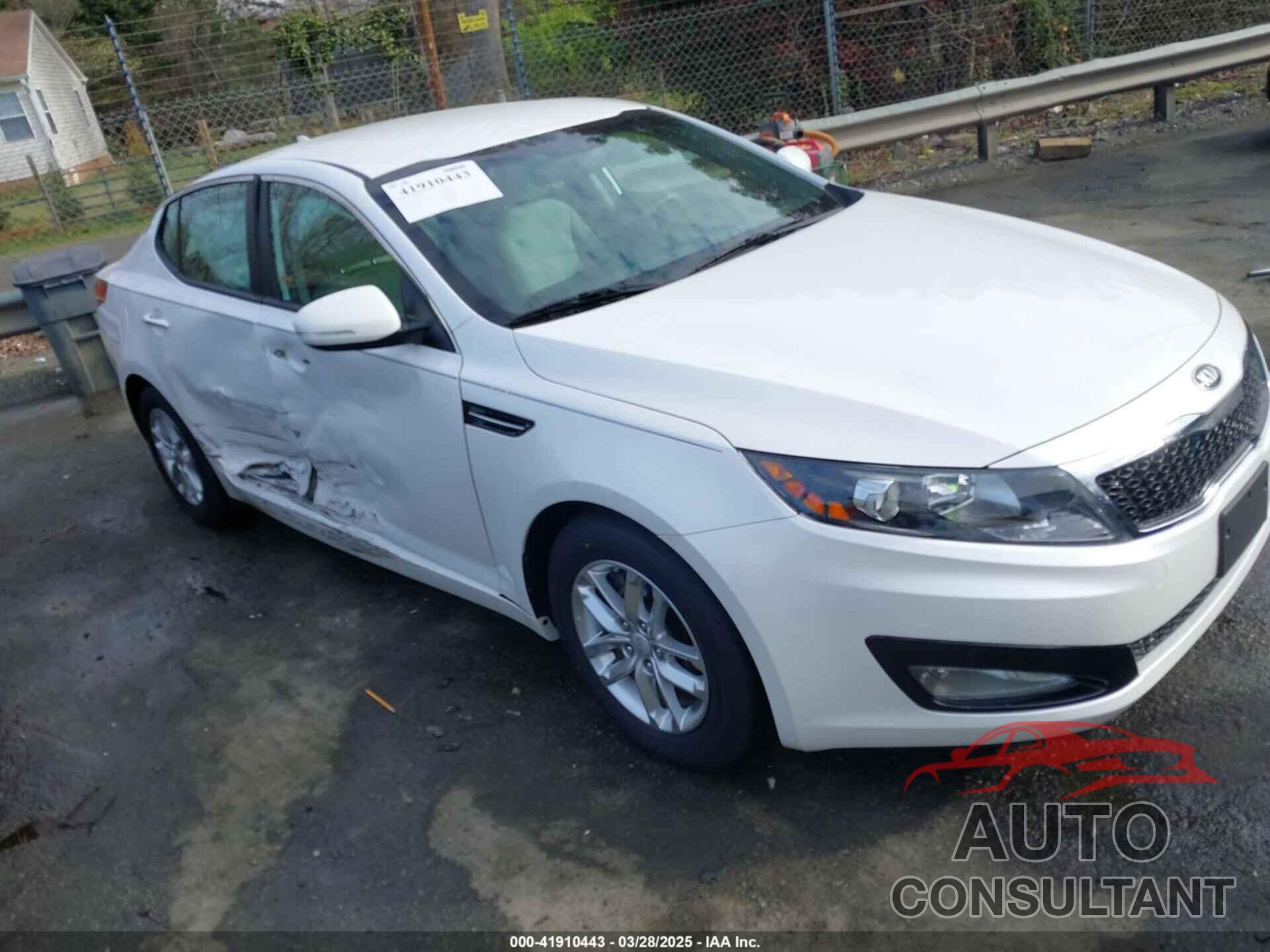 KIA OPTIMA 2013 - KNAGM4A70D5336517