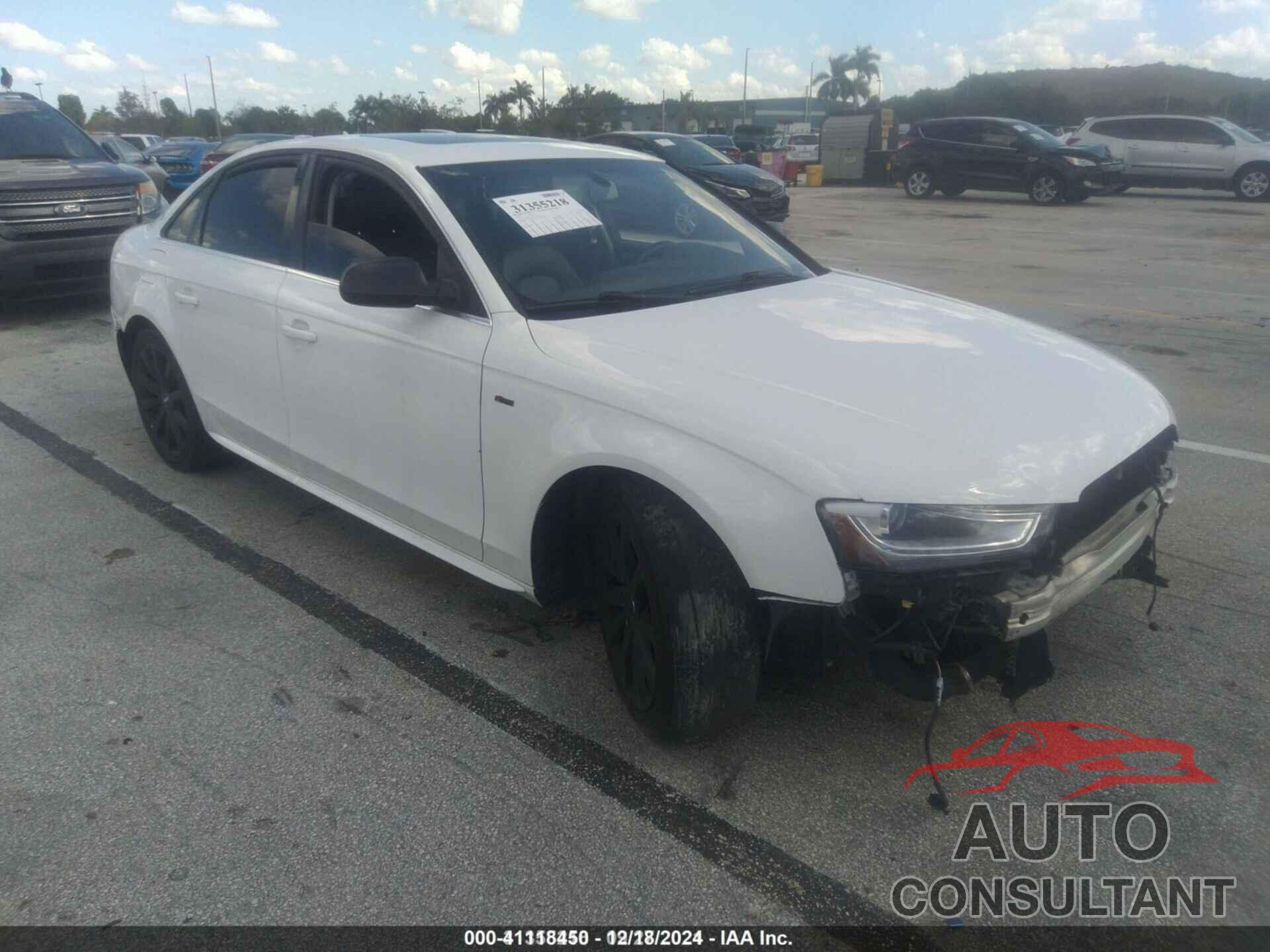 AUDI A4 2014 - WAUBFAFL5EA074172