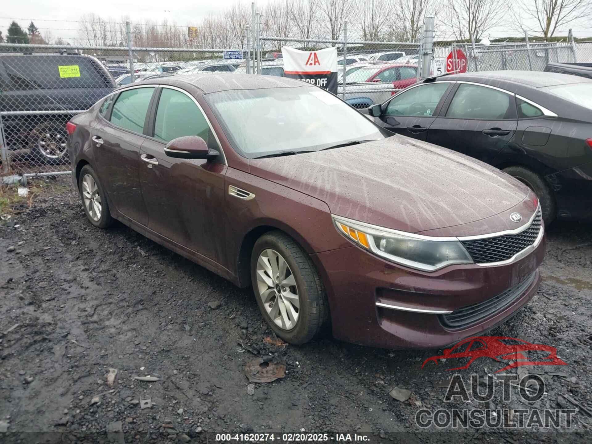 KIA OPTIMA 2016 - 5XXGT4L36GG012150