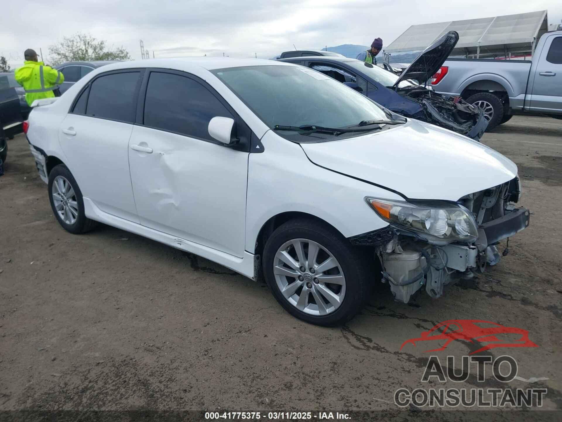 TOYOTA COROLLA 2010 - 1NXBU4EEXAZ335877