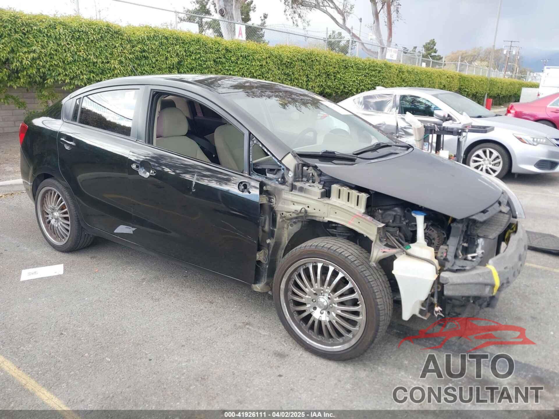 KIA RIO 2013 - KNADM4A34D6299708
