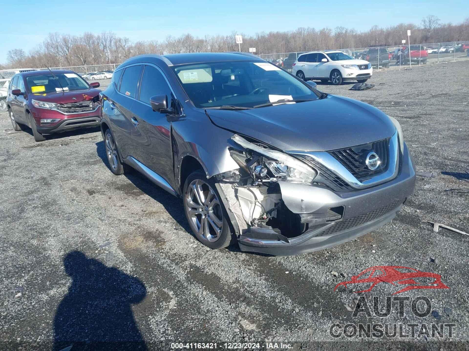 NISSAN MURANO 2015 - 5N1AZ2MH0FN216024