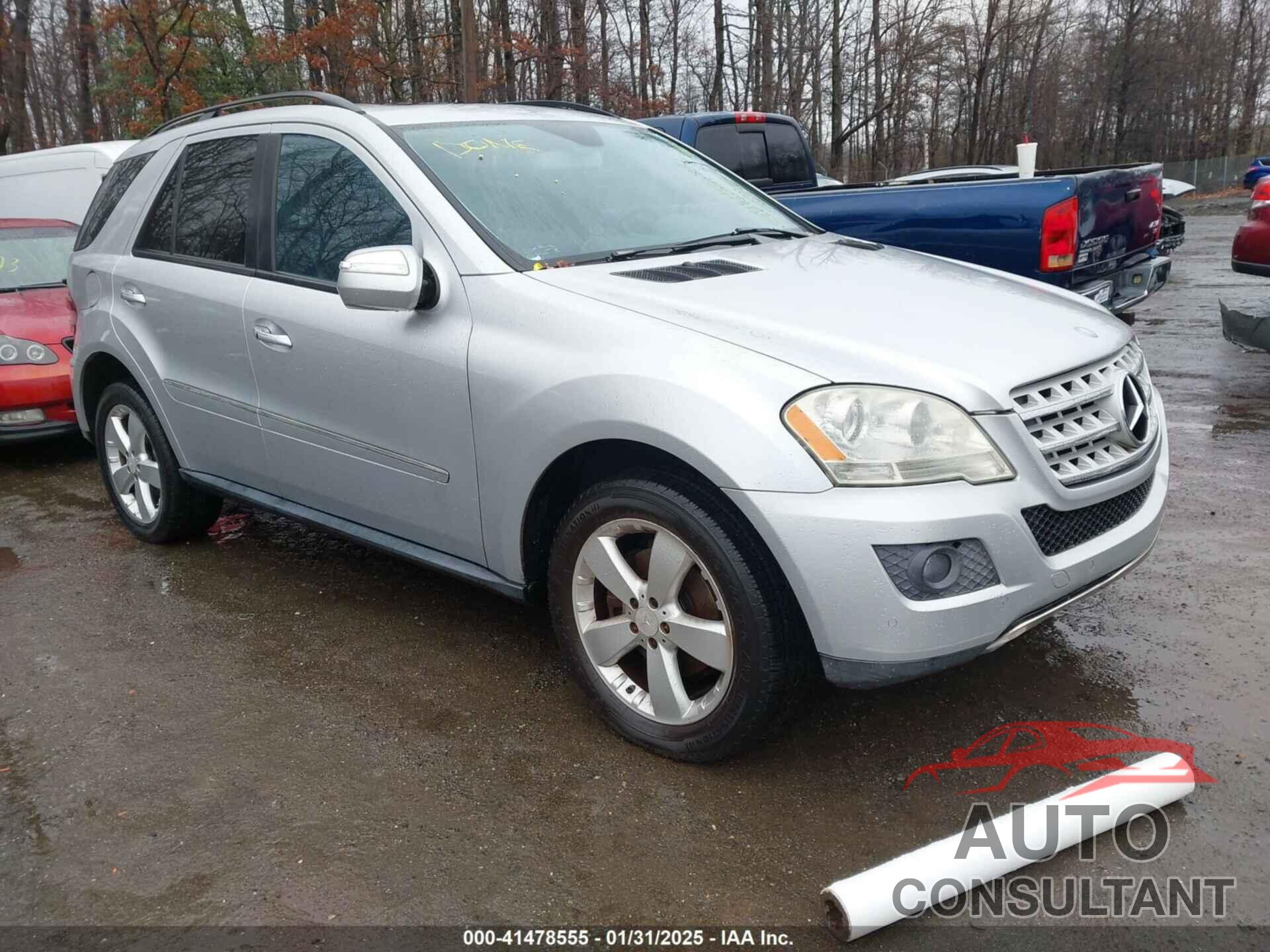 MERCEDES-BENZ ML 350 2009 - 4JGBB86E29A472434