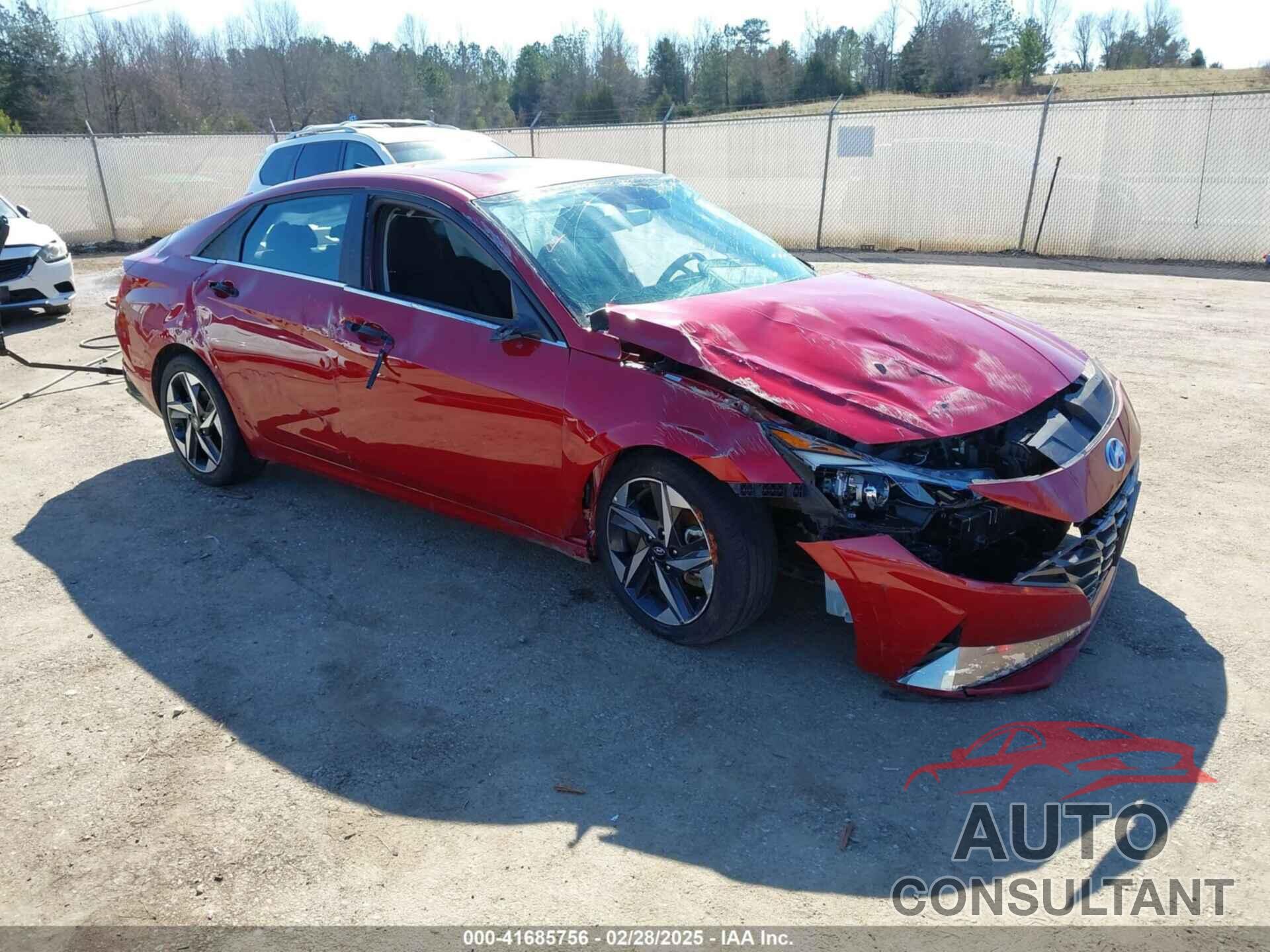 HYUNDAI ELANTRA 2021 - KMHLN4AGXMU147275