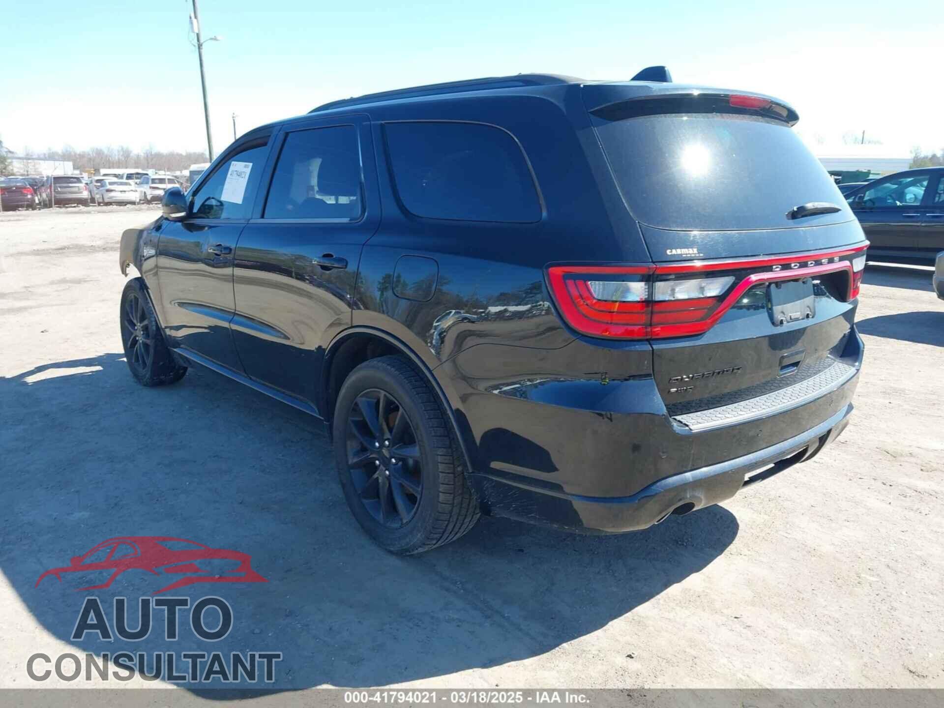 DODGE DURANGO 2017 - 1C4RDJDG2HC924037