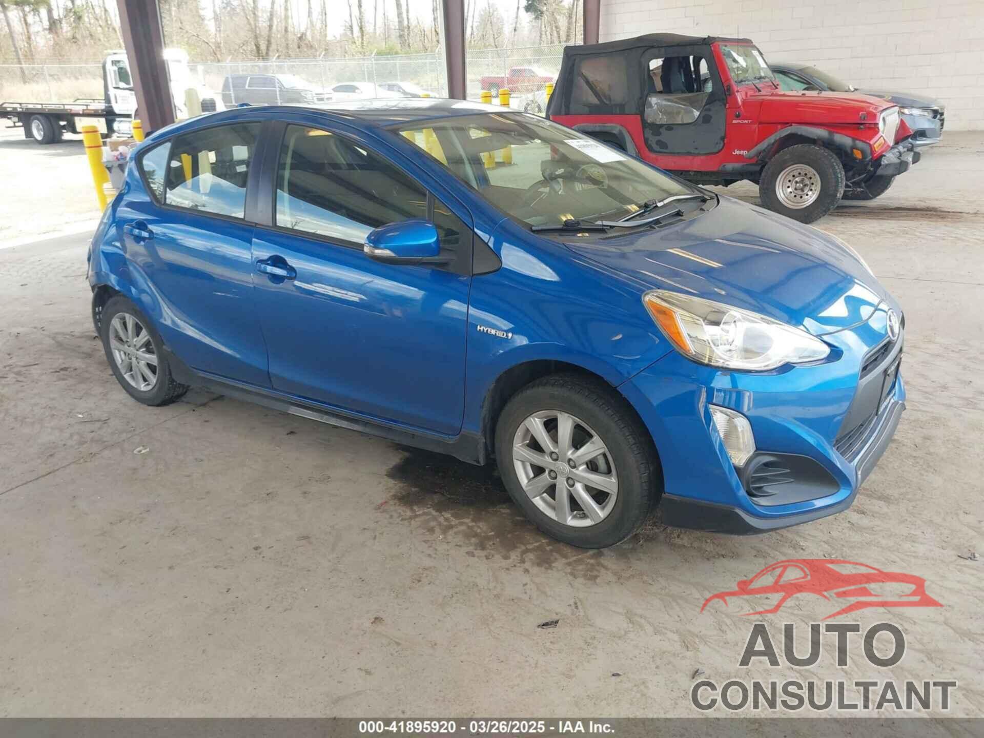 TOYOTA PRIUS C 2017 - JTDKDTB31H1597705
