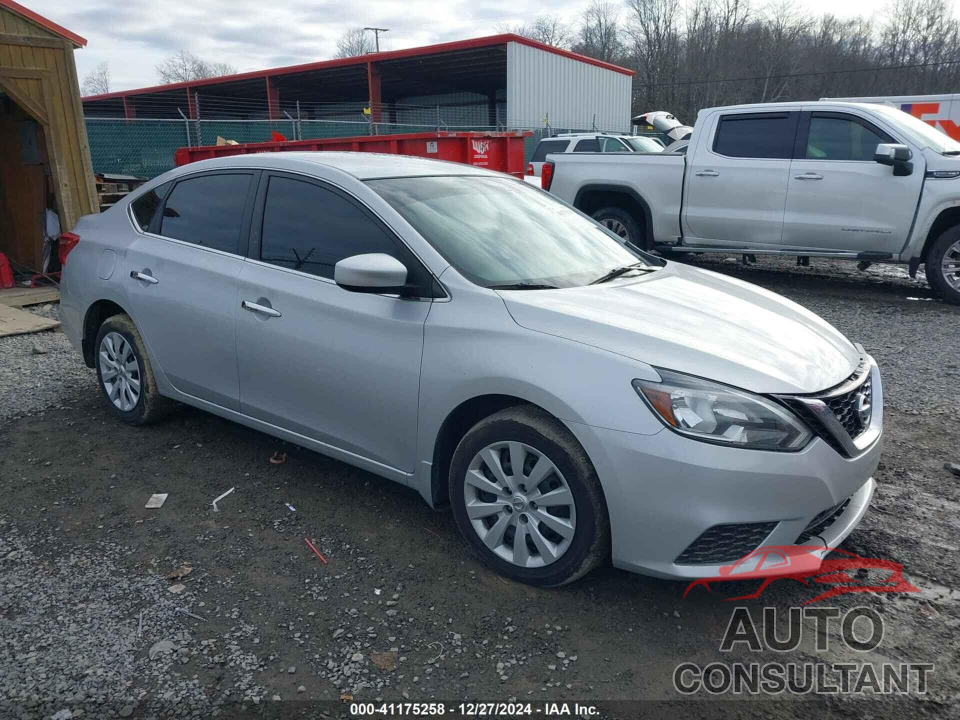 NISSAN SENTRA 2019 - 3N1AB7AP1KY209276