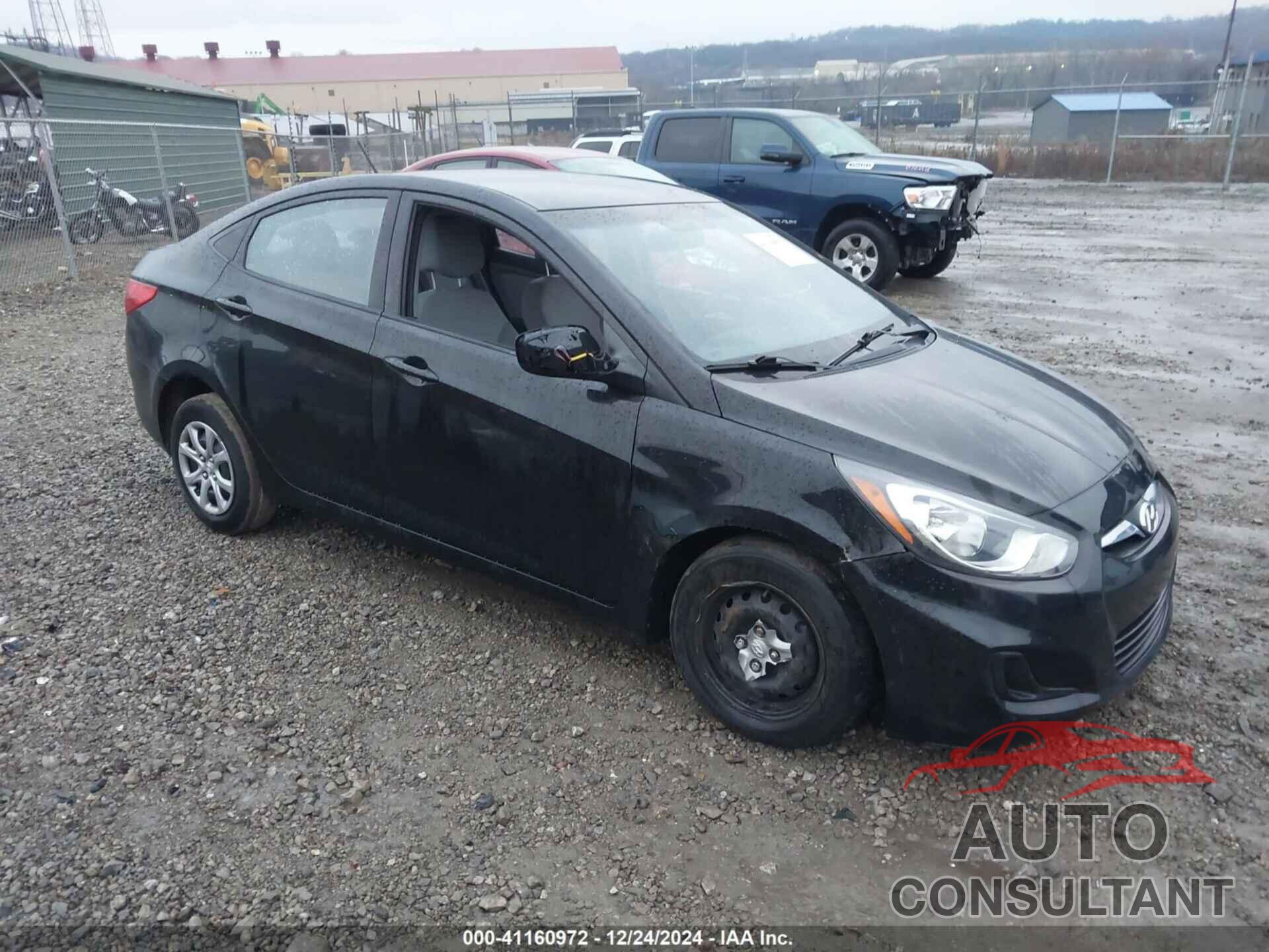 HYUNDAI ACCENT 2013 - KMHCT4AE8DU581232