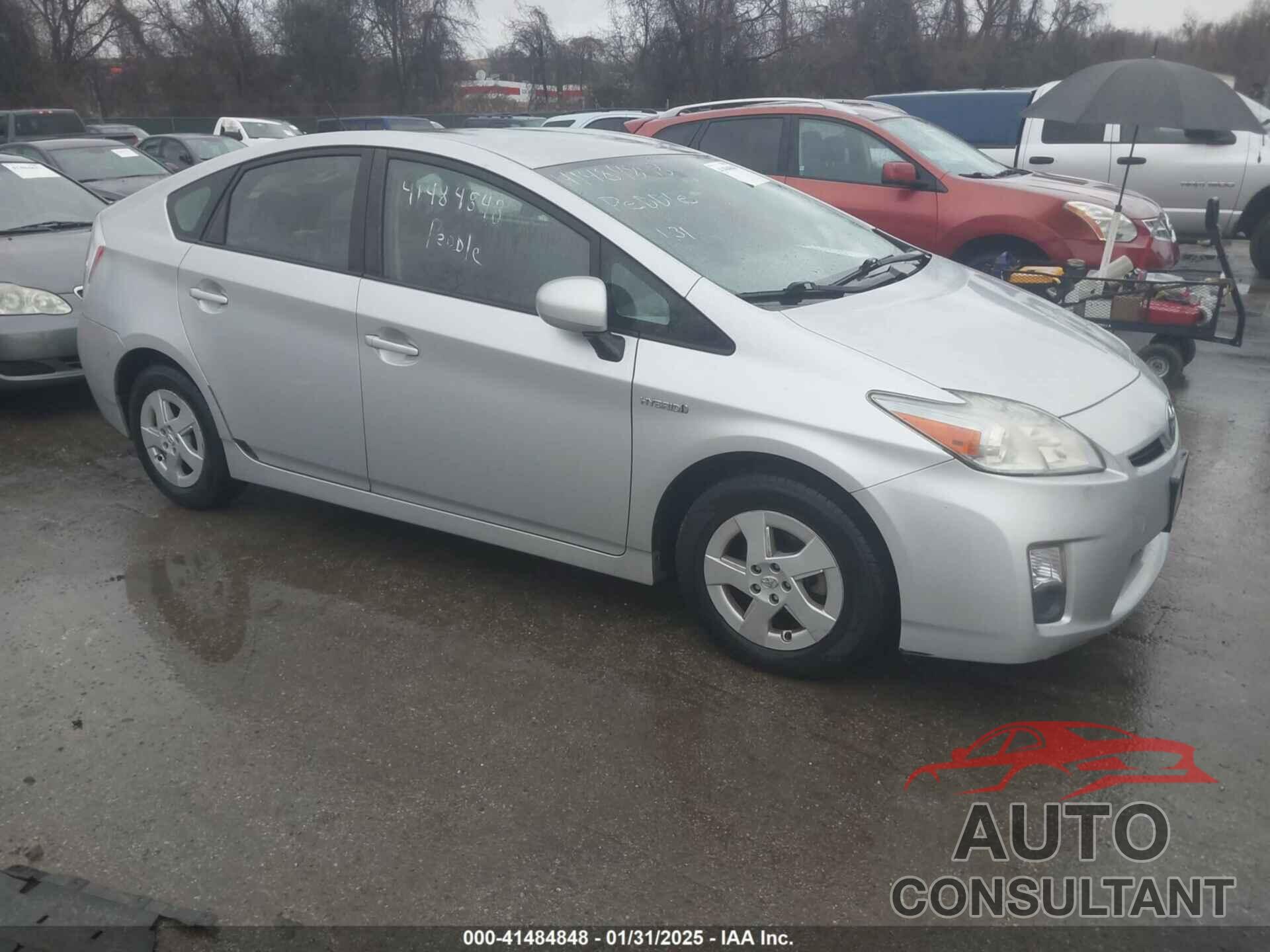 TOYOTA PRIUS 2011 - JTDKN3DU0B0256148