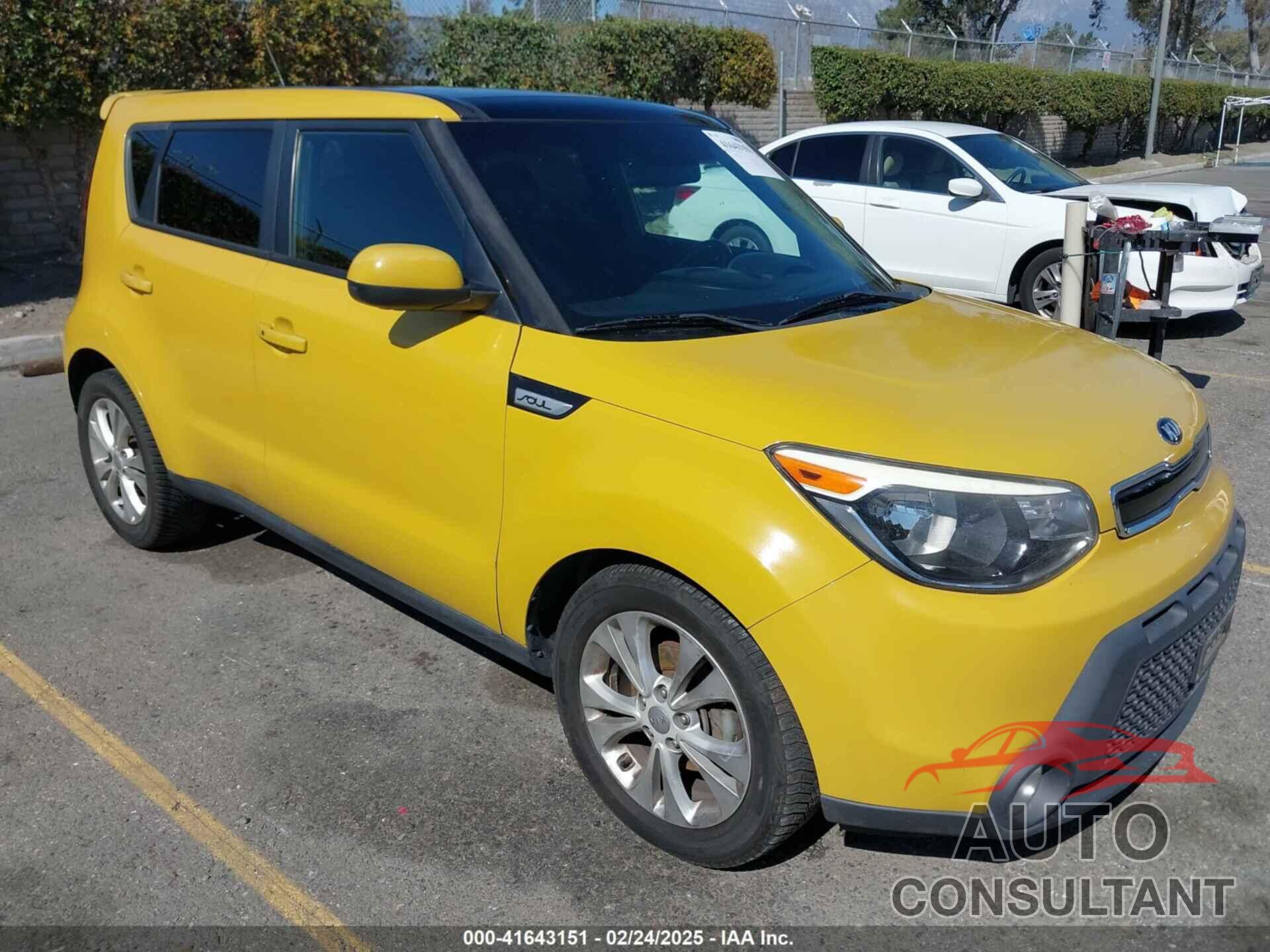 KIA SOUL 2015 - KNDJP3A58F7200488