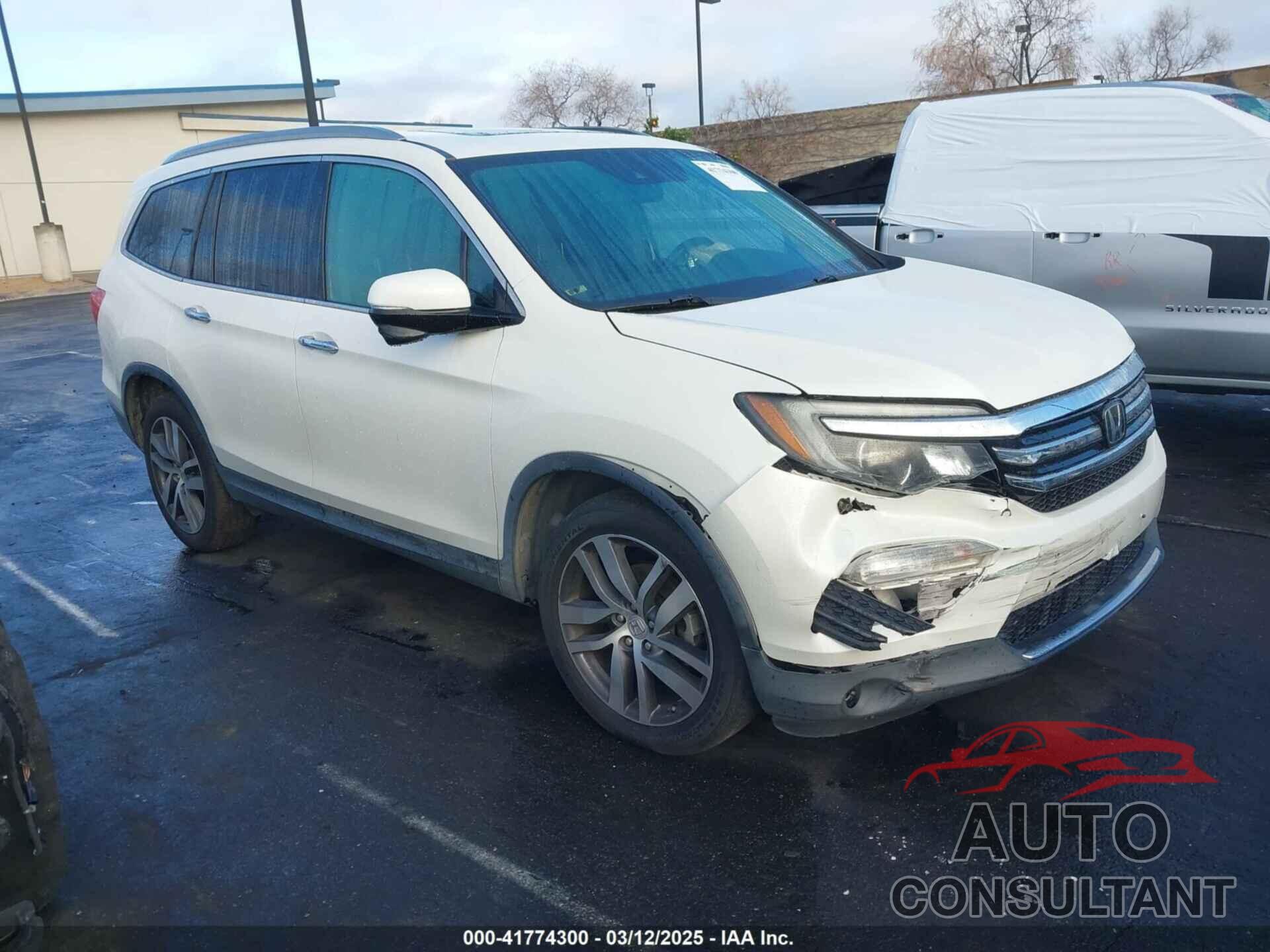 HONDA PILOT 2017 - 5FNYF5H90HB011367